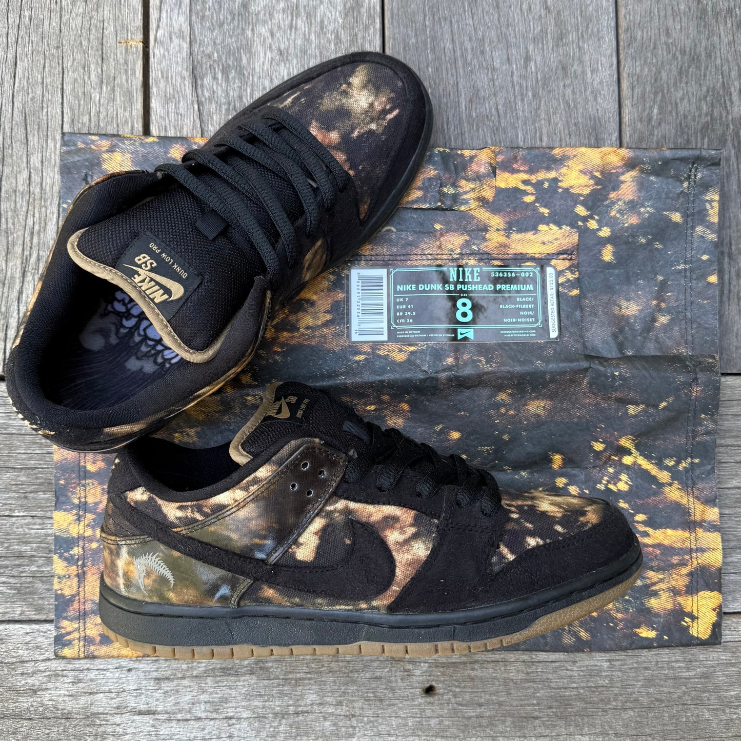 Nike SB Dunk Low Pushead 2 Size 8