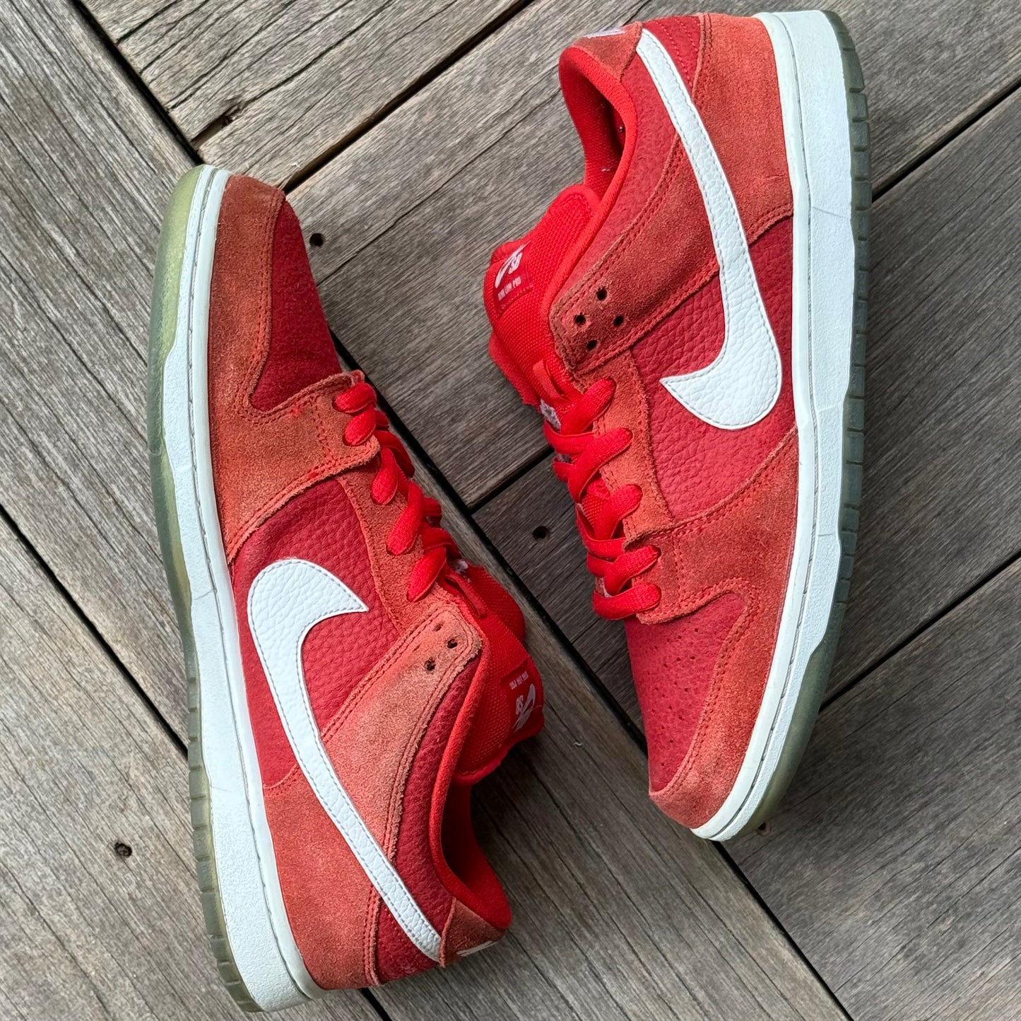 Nike SB Dunk Low Challenge Red Size 10