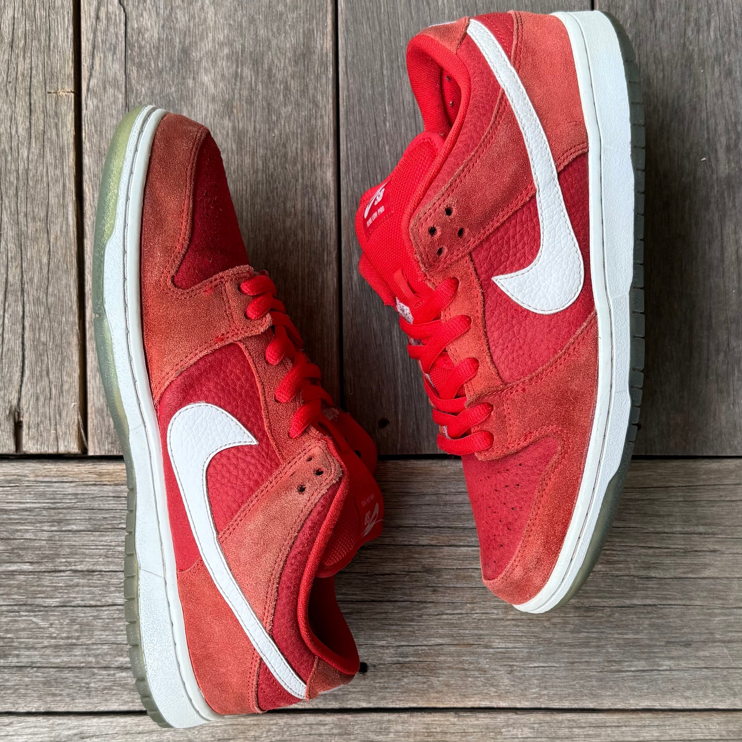 Nike SB Dunk Low Challenge Red Size 10