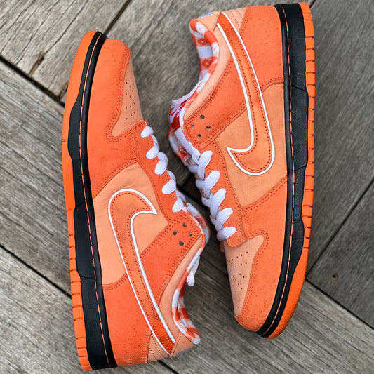 Nike SB Dunk Low Orange Lobster Size 10
