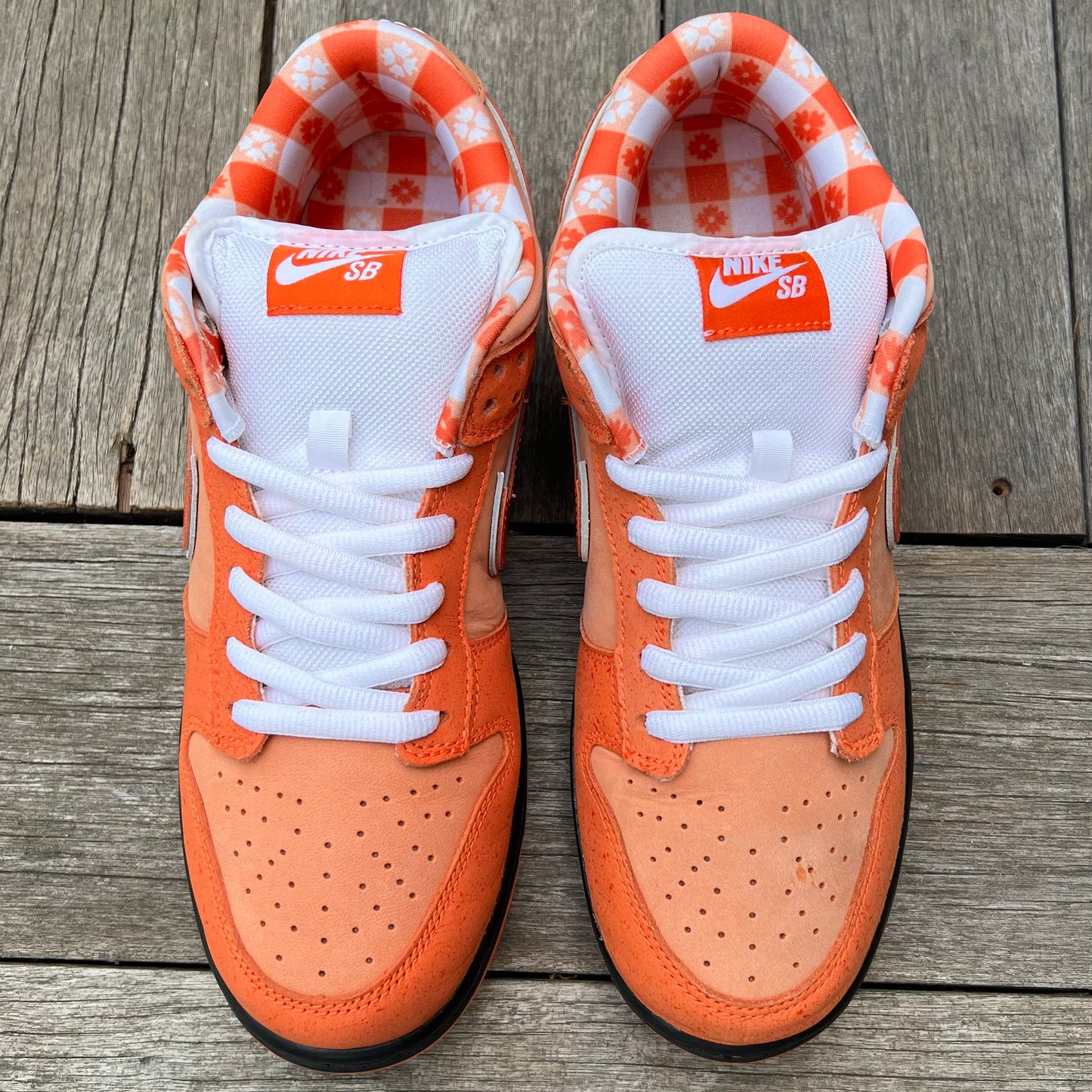 Nike SB Dunk Low Orange Lobster Size 10