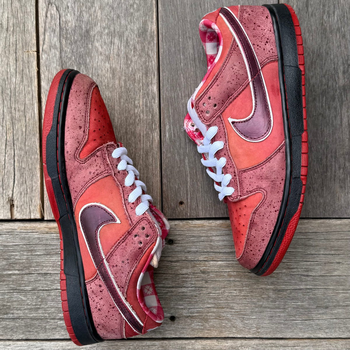 Nike SB Dunk Low Red Lobster Size 9
