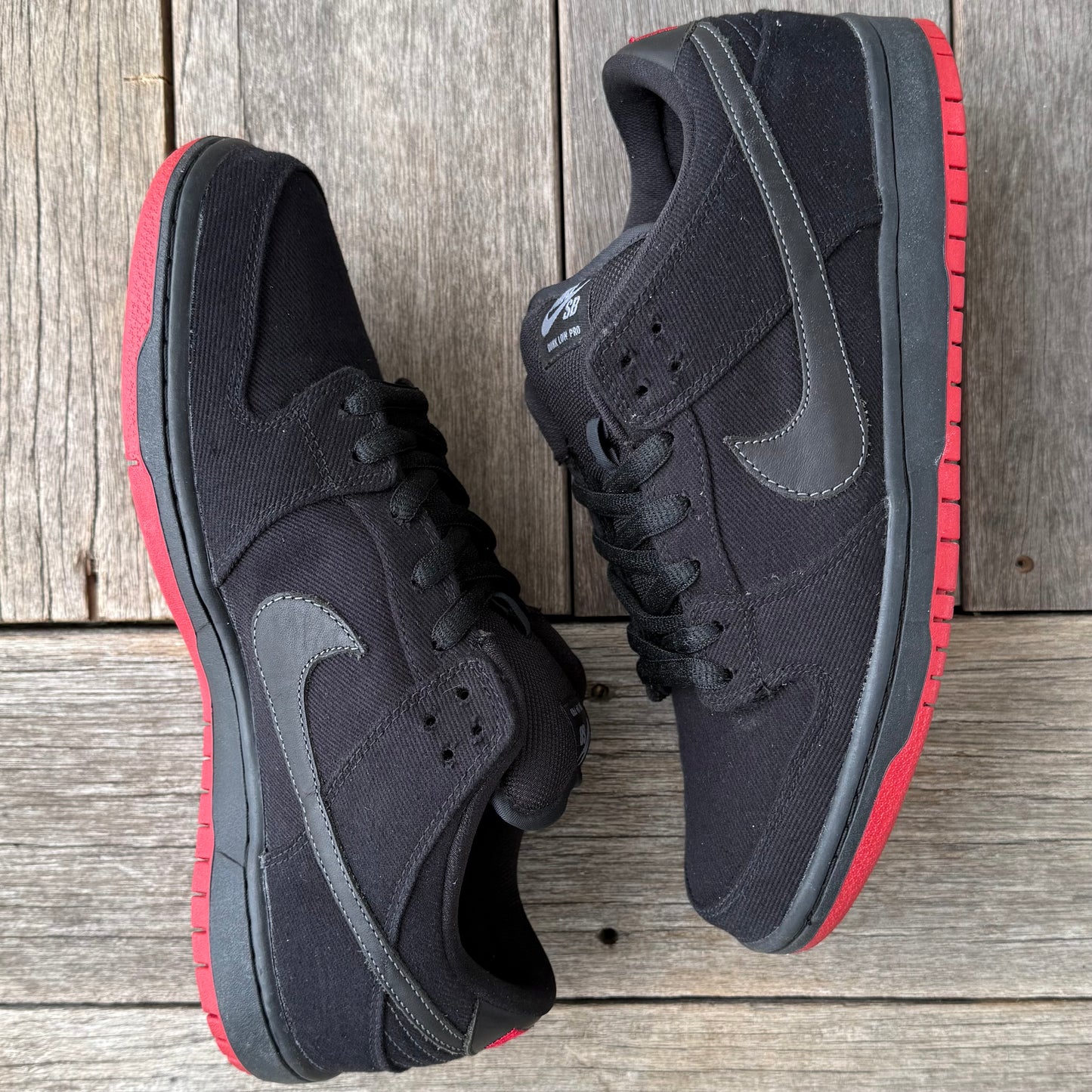 Nike SB Dunk Low Black Levi’s Size 10.5