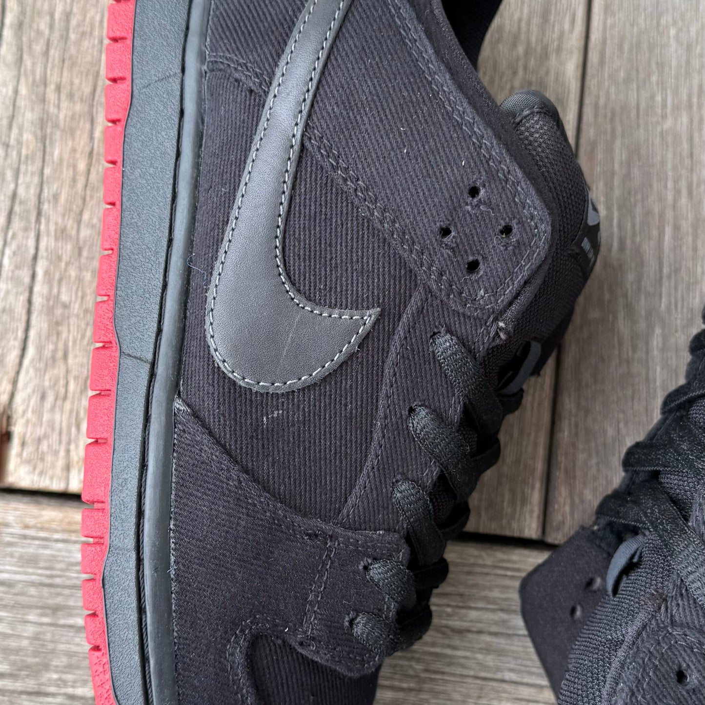 Nike SB Dunk Low Black Levi’s Size 10.5