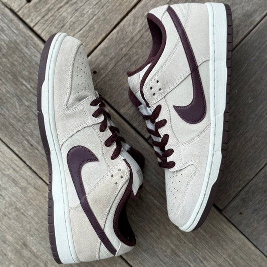 Nike SB Dunk Low Desert Sand Mahogany Size 10