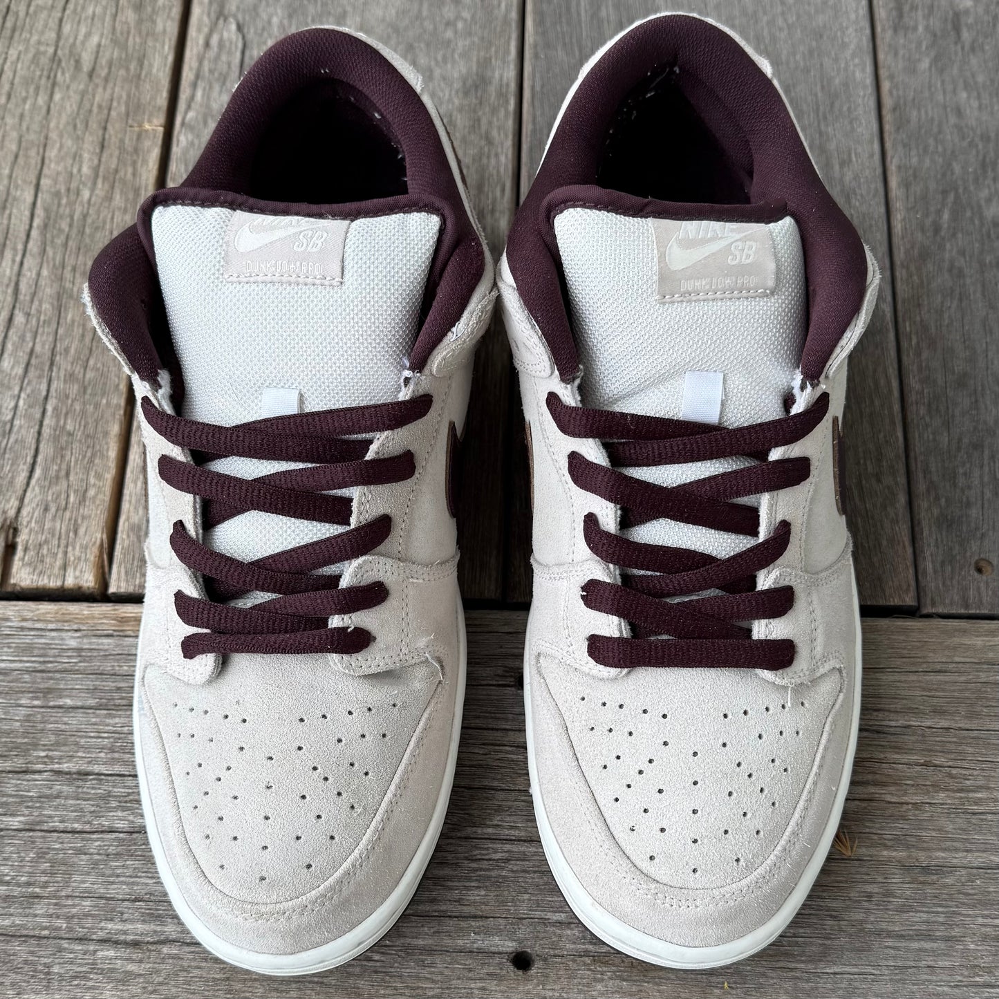 Nike SB Dunk Low Desert Sand Mahogany Size 10