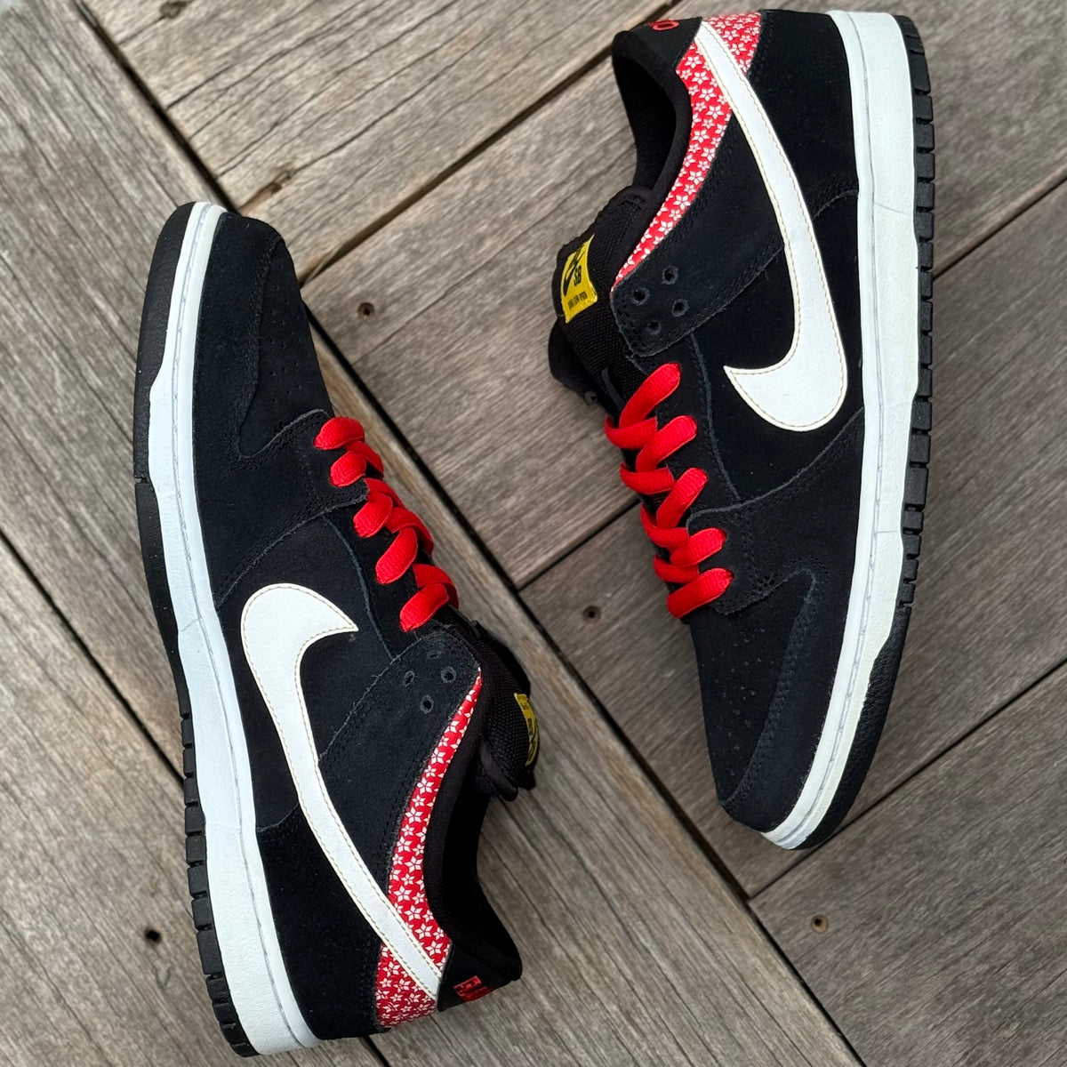 Nike SB Dunk Low Black Firecracker Size 10