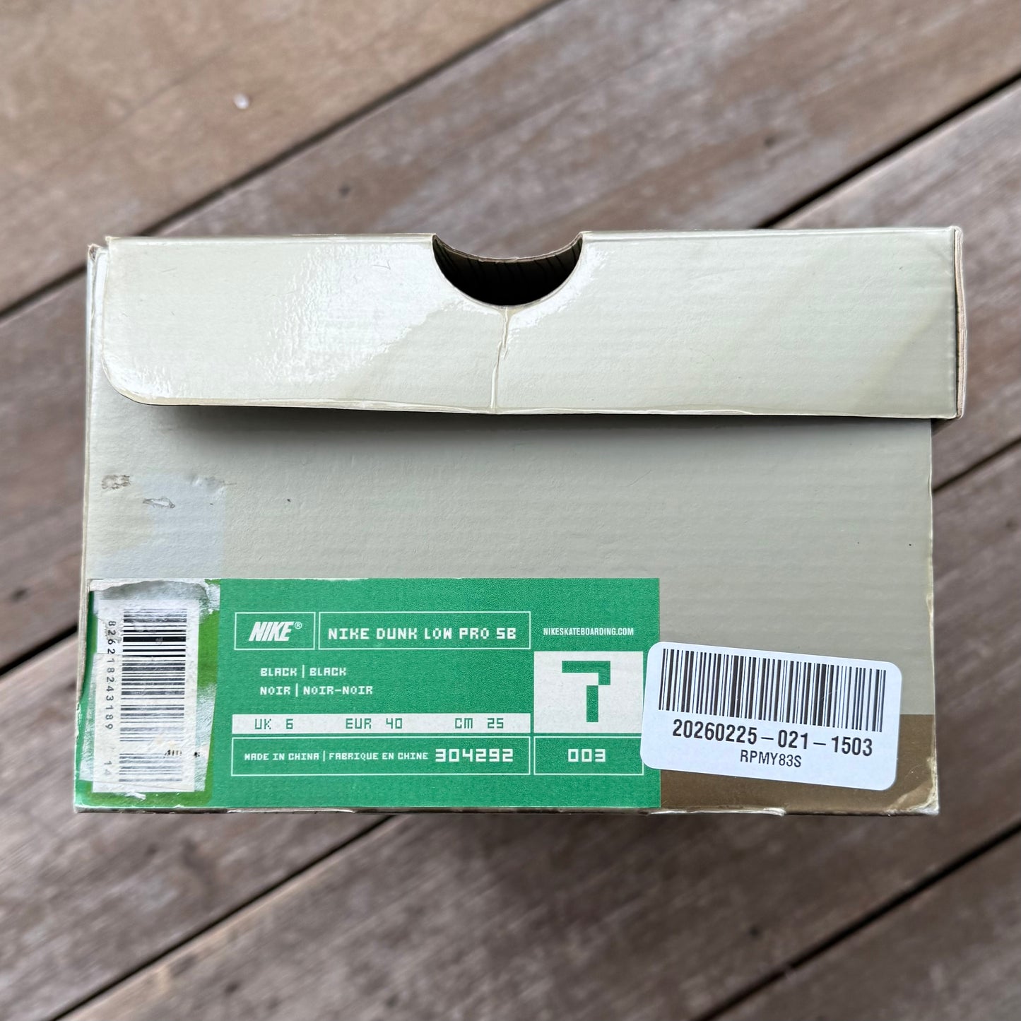 Nike SB Dunk Low Ostrich Size 7