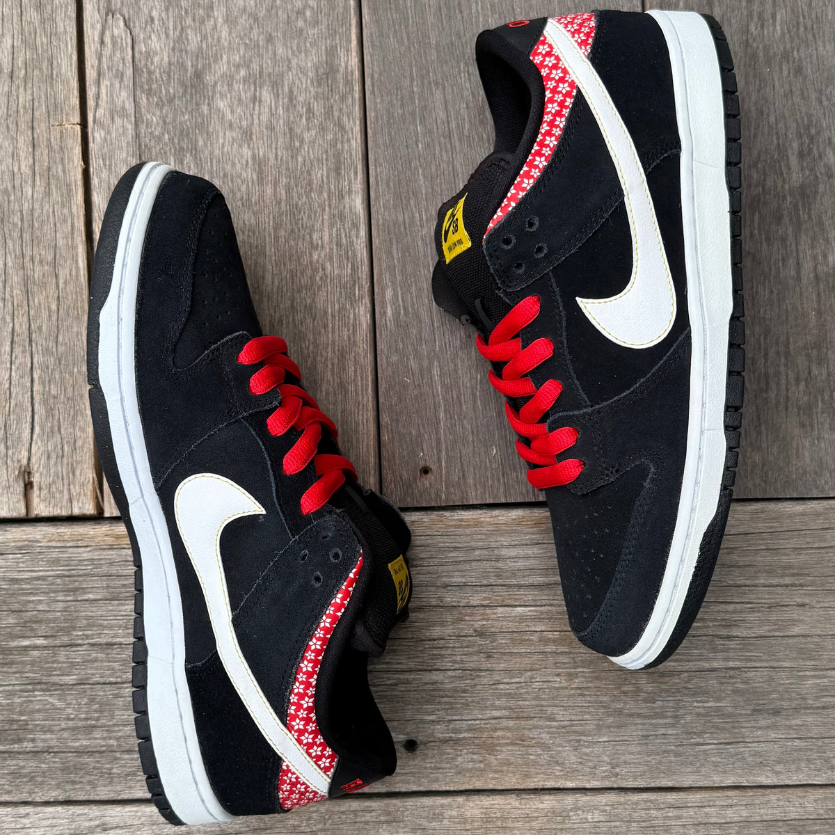 Nike SB Dunk Low Black Firecracker Size 10
