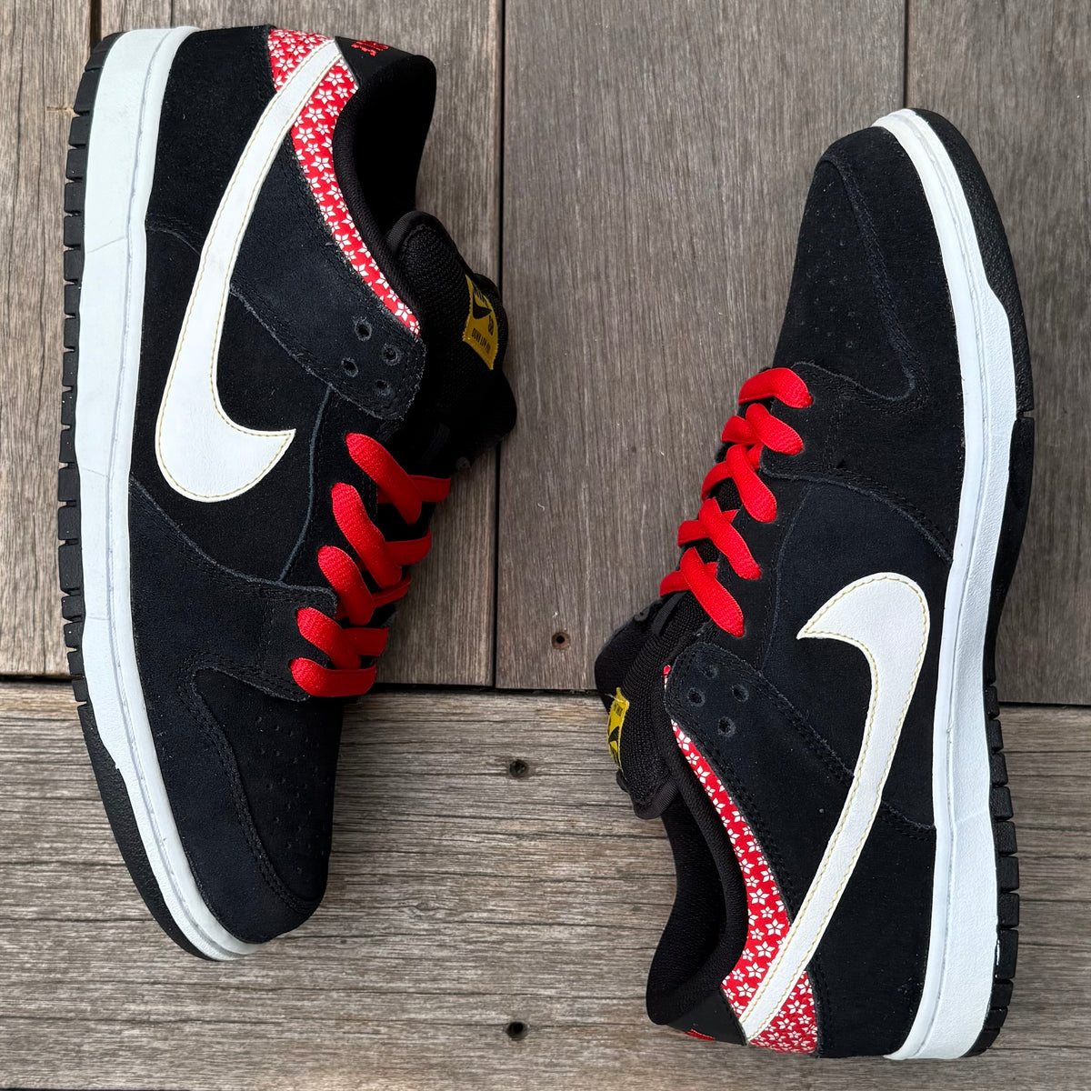 Nike SB Dunk Low Black Firecracker Size 10