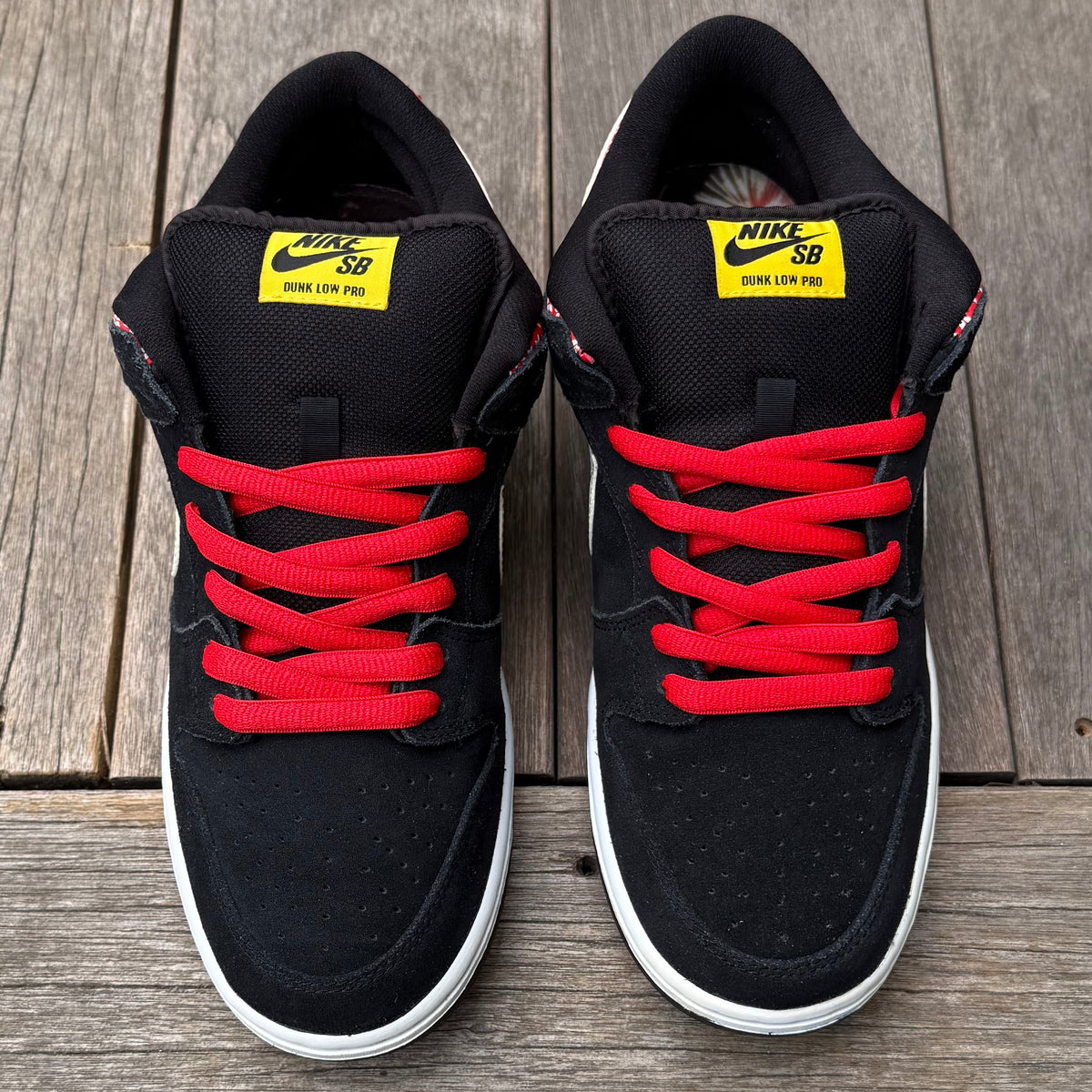 Nike SB Dunk Low Black Firecracker Size 10