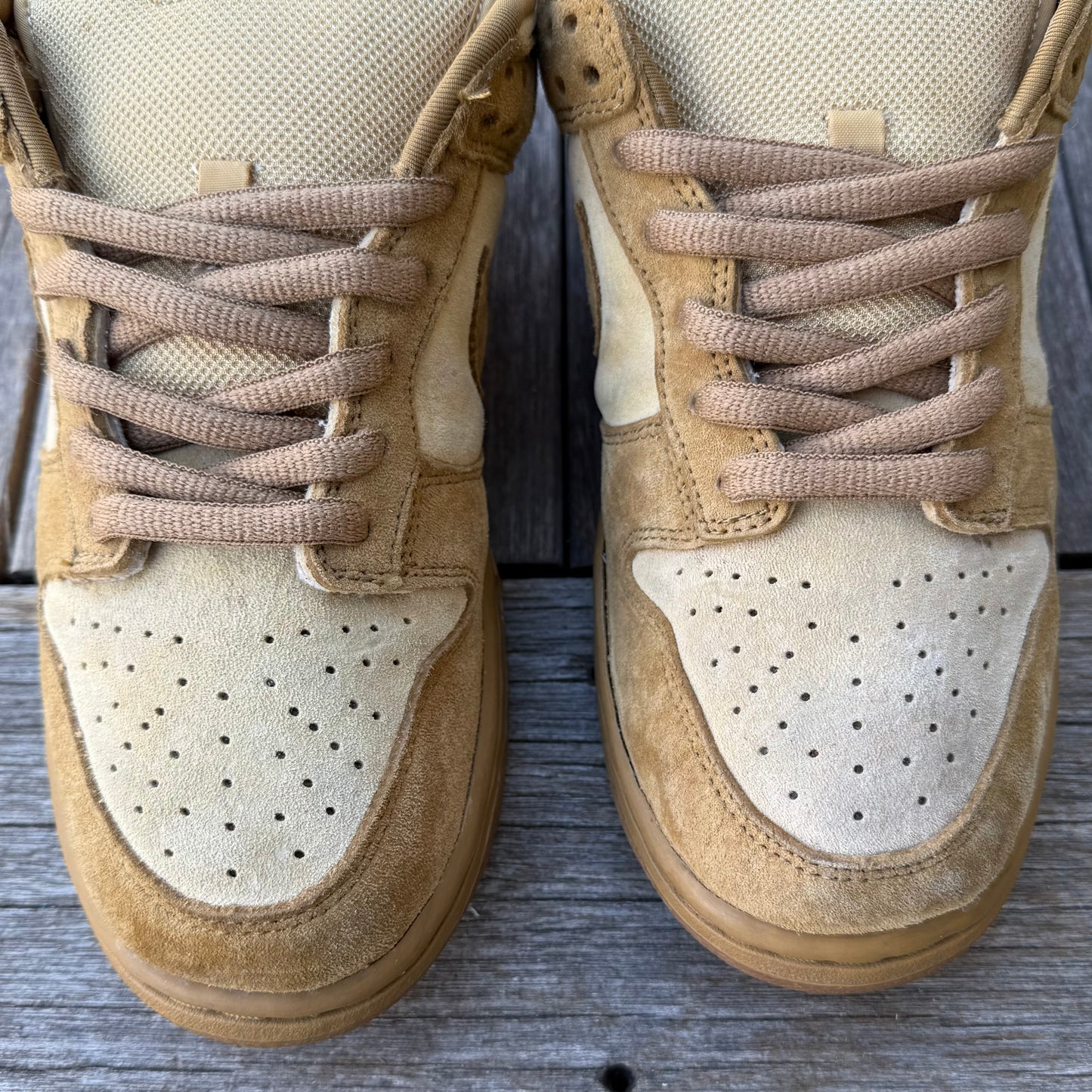 Nike SB Dunk Low Wheat Reese Forbes Size 9