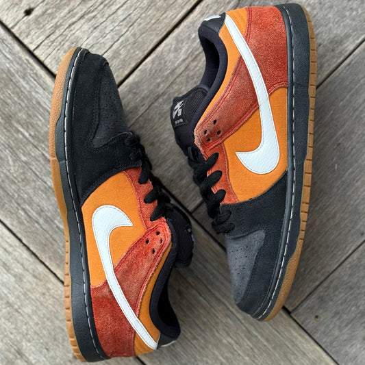 Nike SB Dunk Low Cinnabar Reverse RayGun Size 9.5