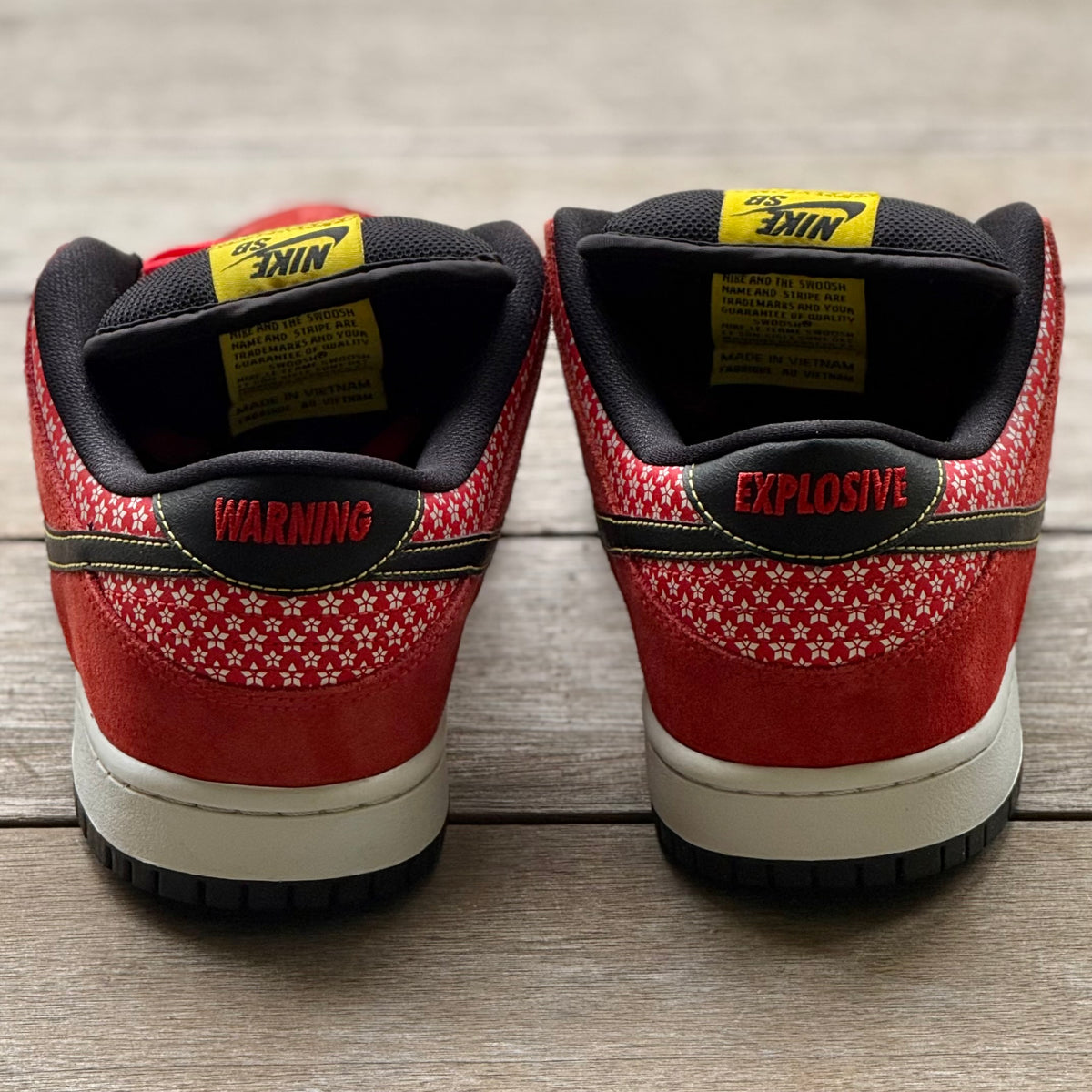Nike SB Dunk Low Red Firecracker Size 10