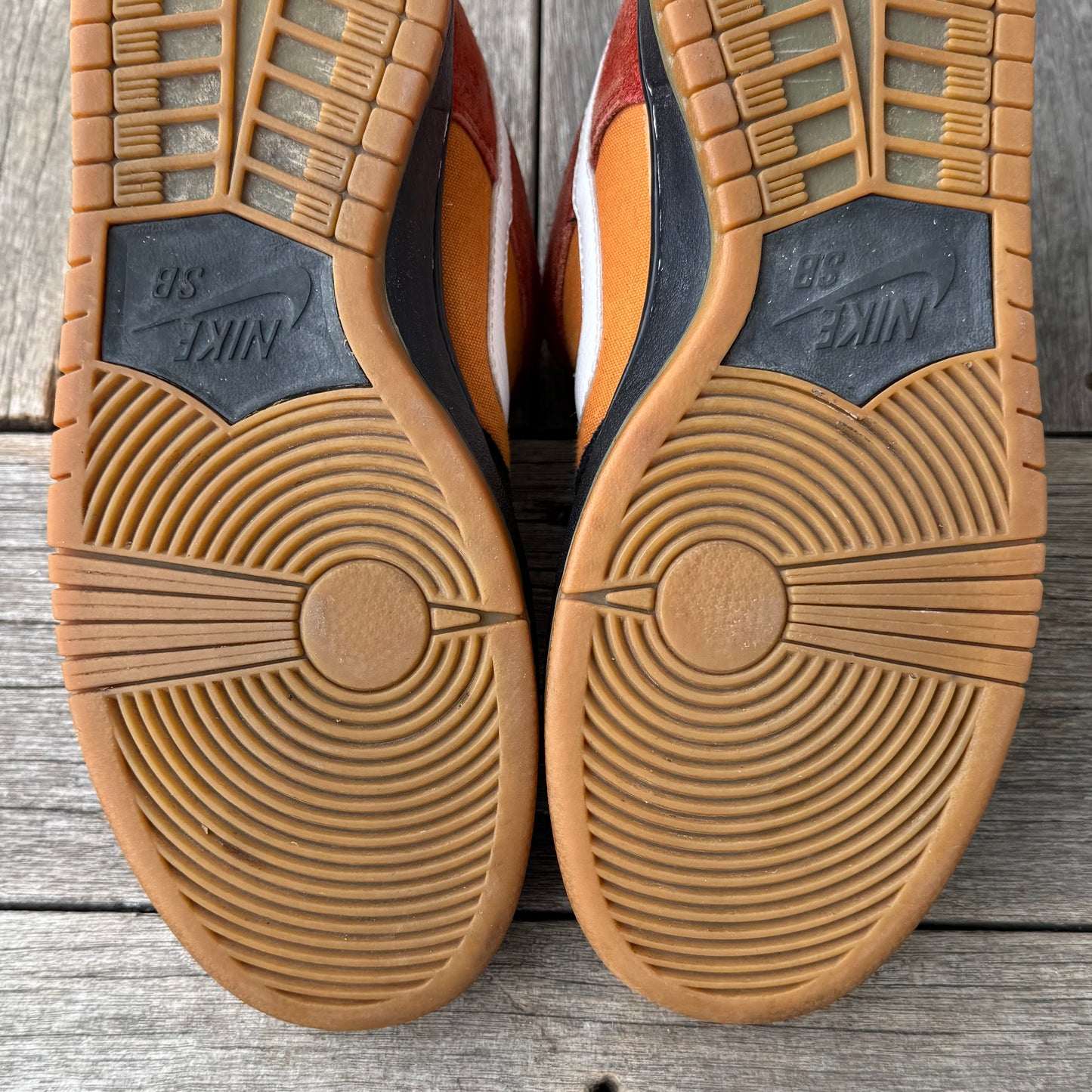 Nike SB Dunk Low Cinnabar Reverse RayGun Size 9.5