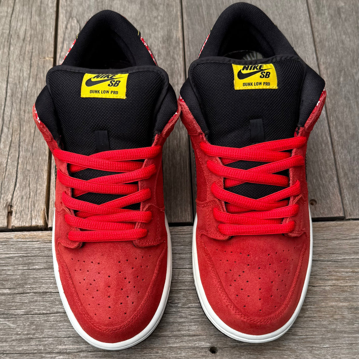 Nike SB Dunk Low Red Firecracker Size 10