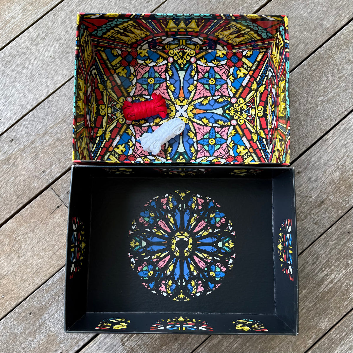 Nike SB Dunk High Concepts Stained Glass Special Box Size 9.5