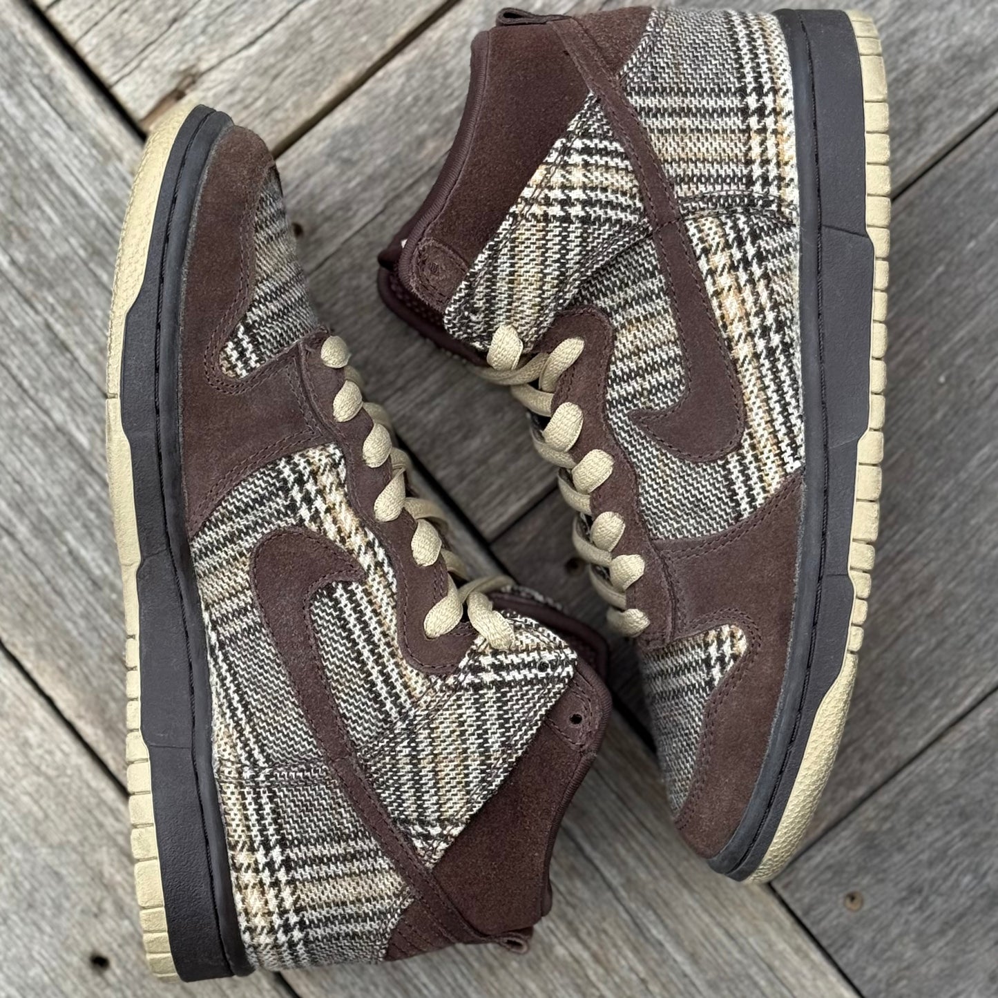 Nike SB Dunk High Tweed Size 6.5