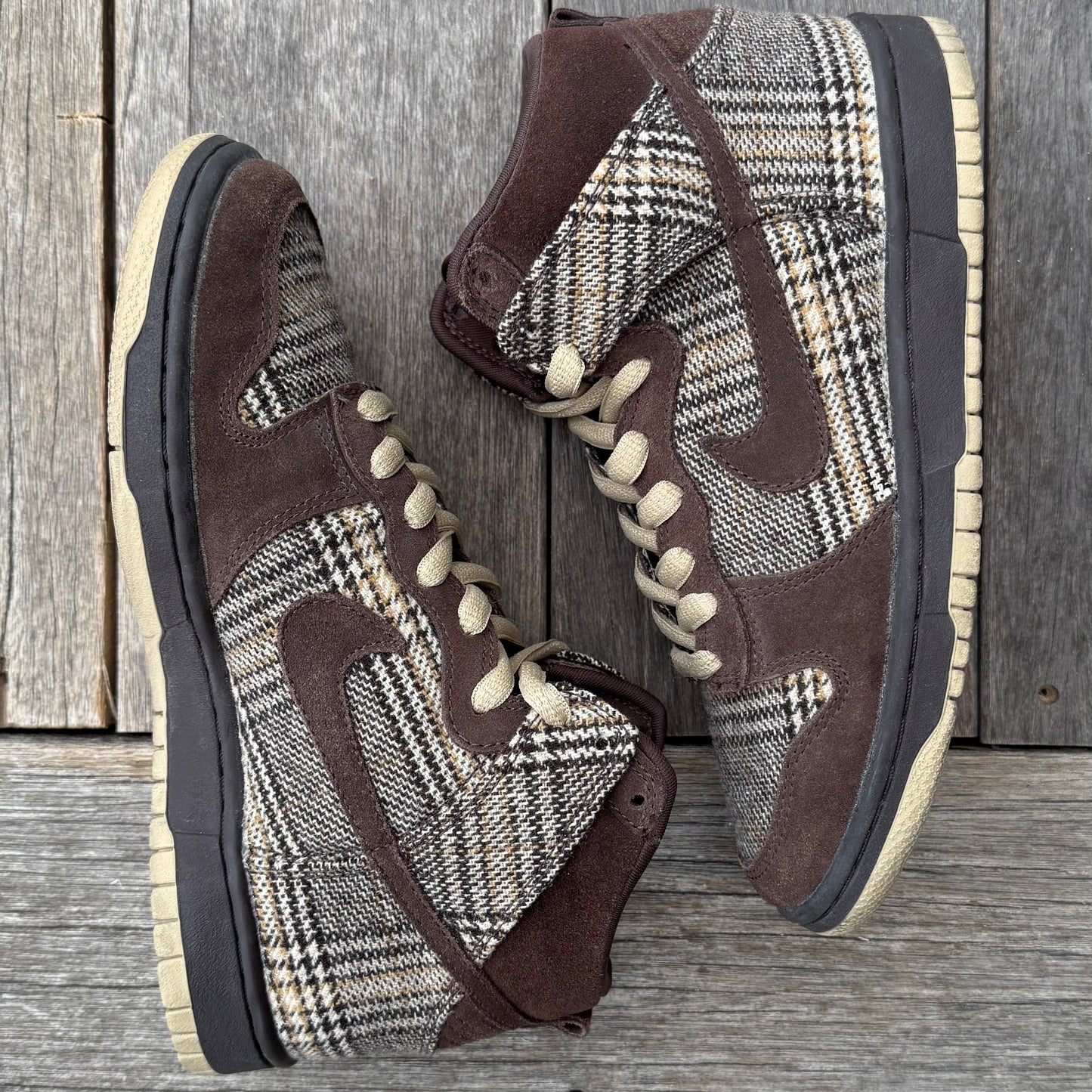Nike SB Dunk High Tweed Size 6.5