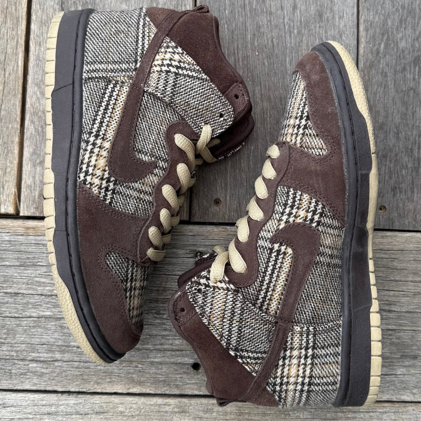 Nike SB Dunk High Tweed Size 6.5