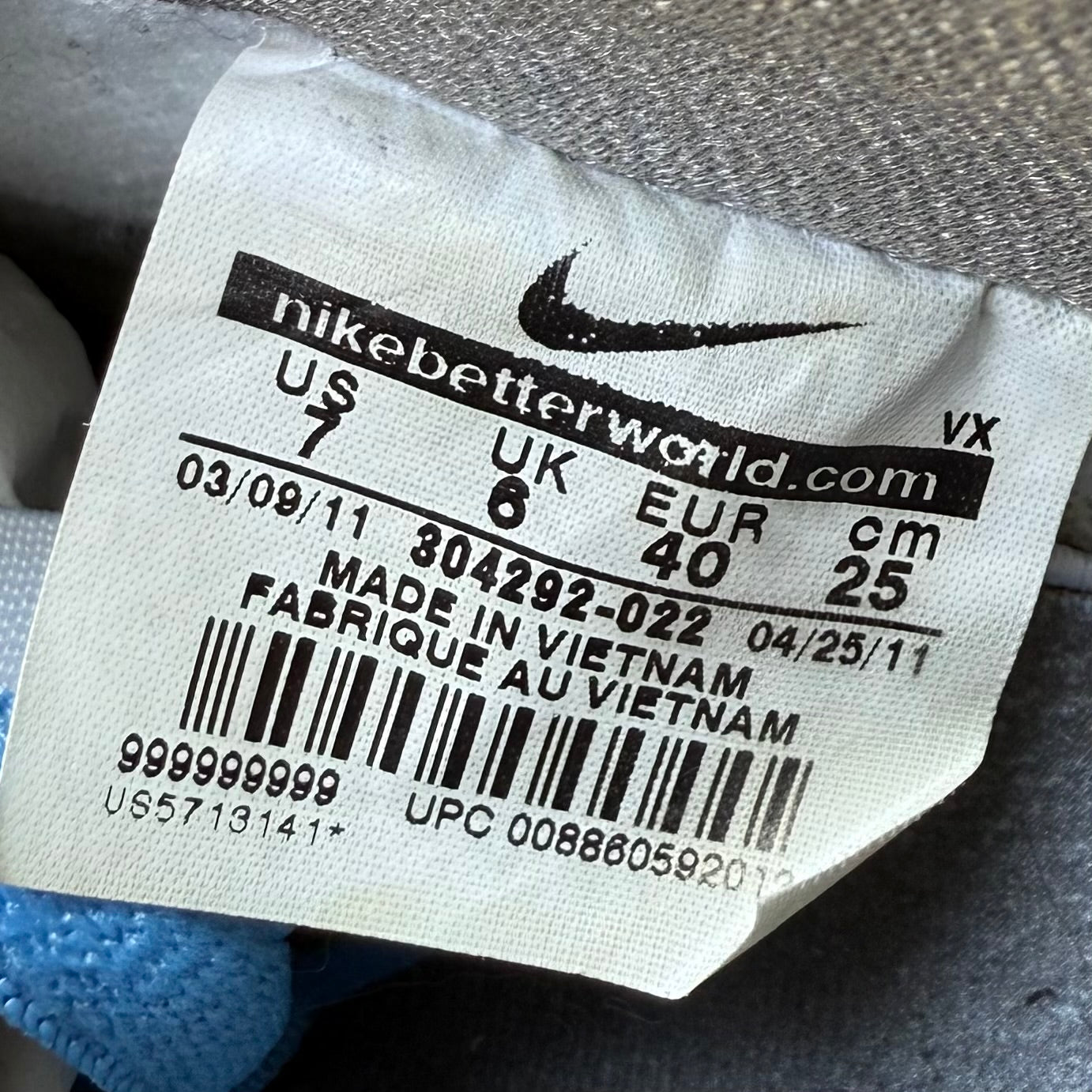Nike SB Dunk Low Iron SAMPLE Size 7