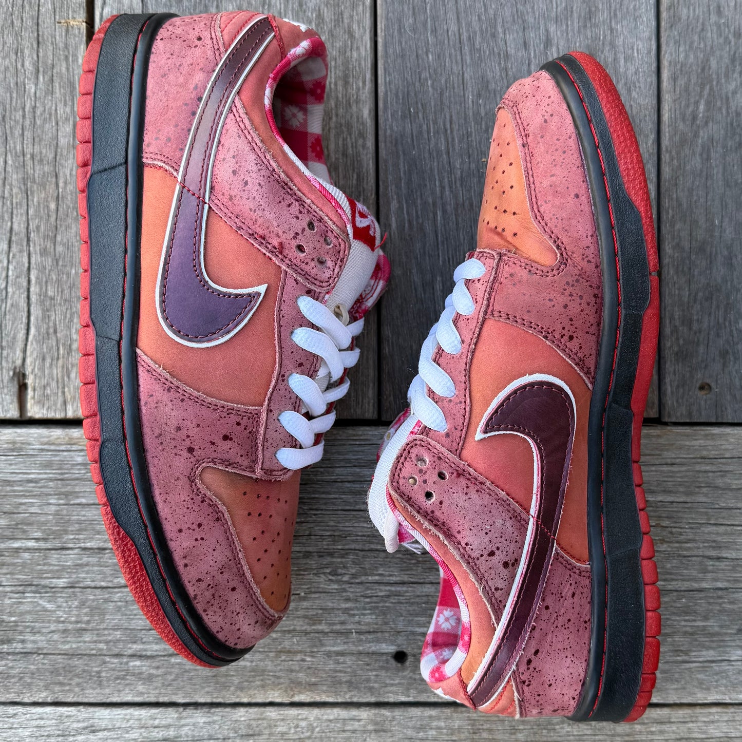 Nike SB Dunk Low Red Lobster Size 9