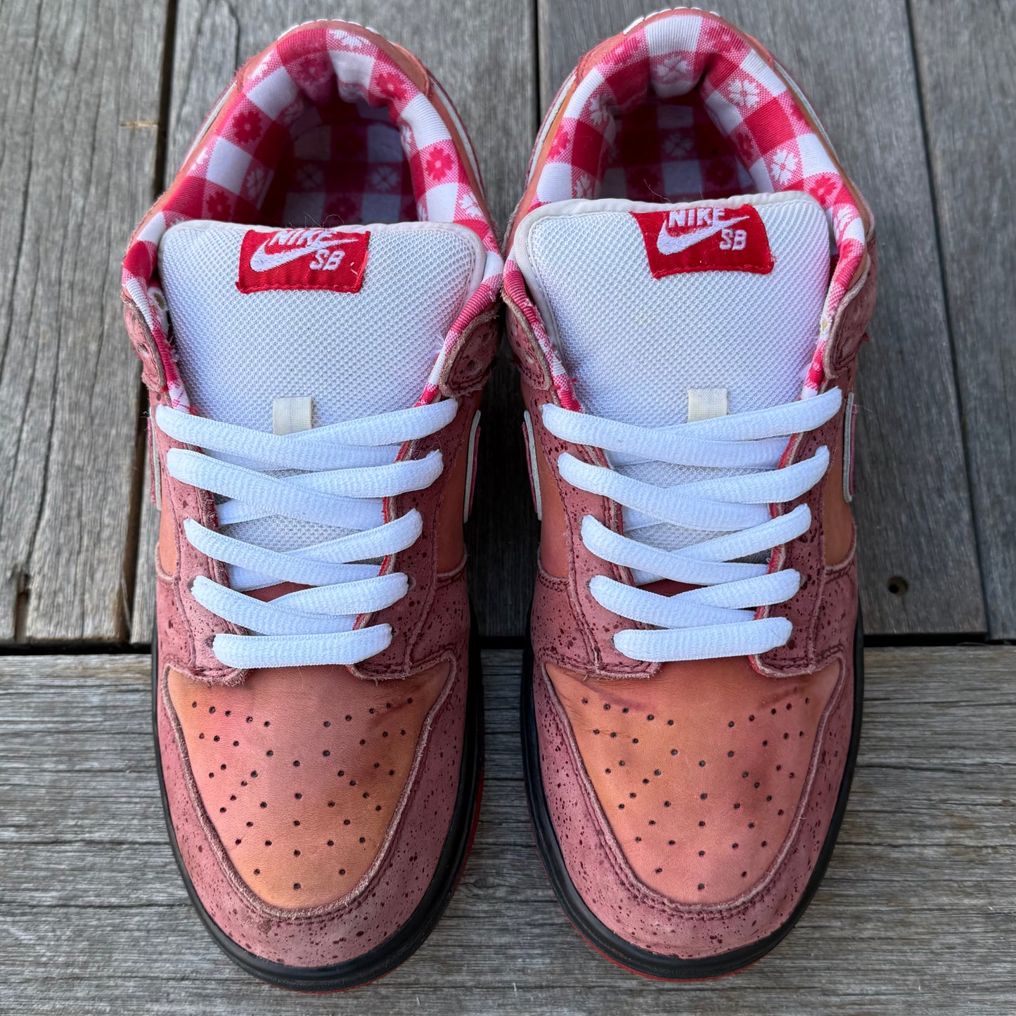 Nike SB Dunk Low Red Lobster Size 9