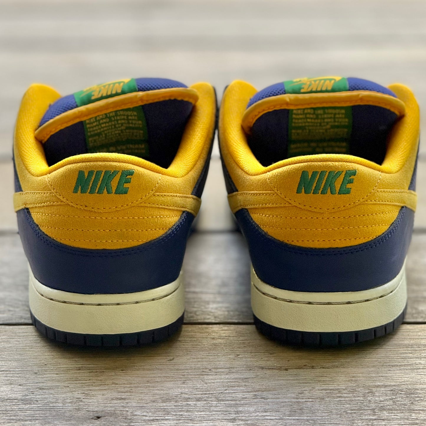 Nike SB Dunk Low Midas Gold Brazil Size 11