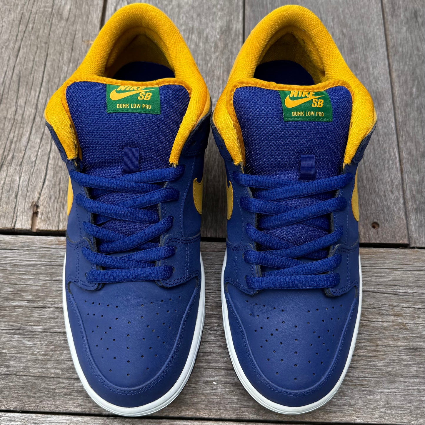Nike SB Dunk Low Midas Gold Brazil Size 11