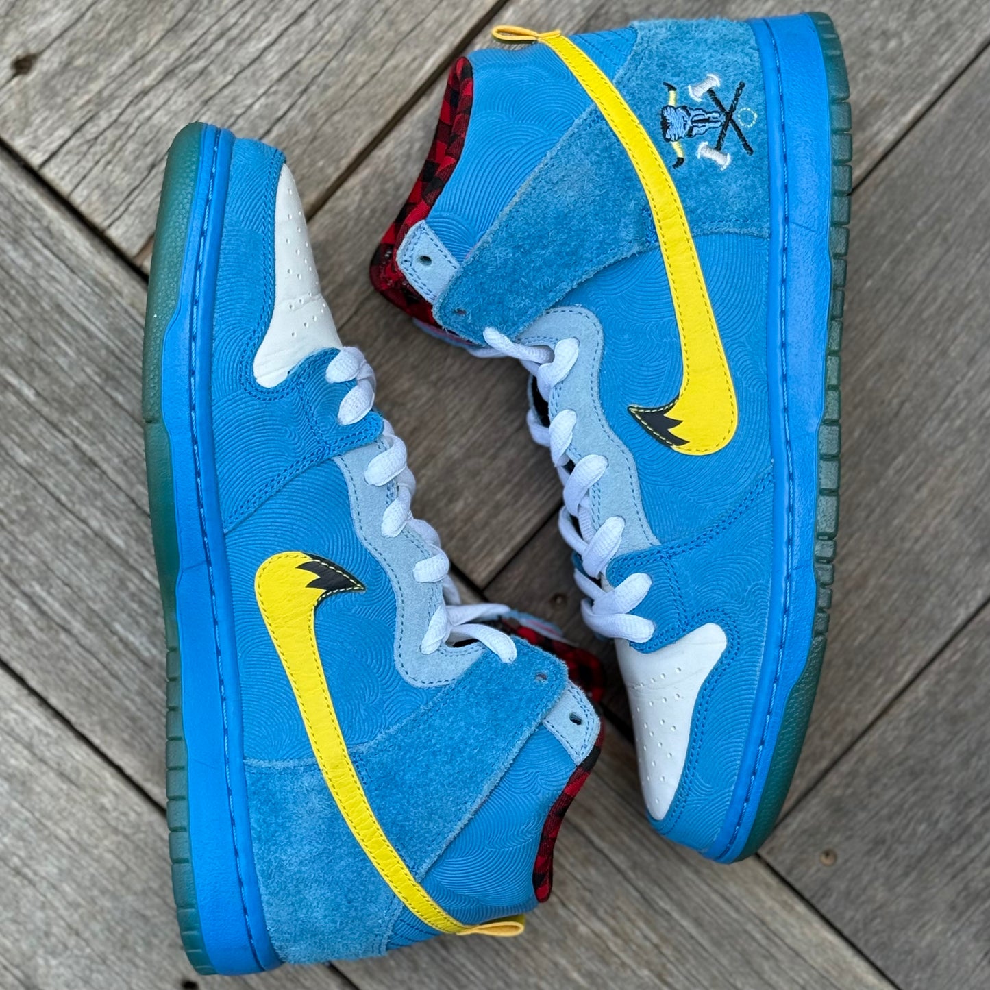 Nike SB Dunk High Familia Blue Ox Size 9.5