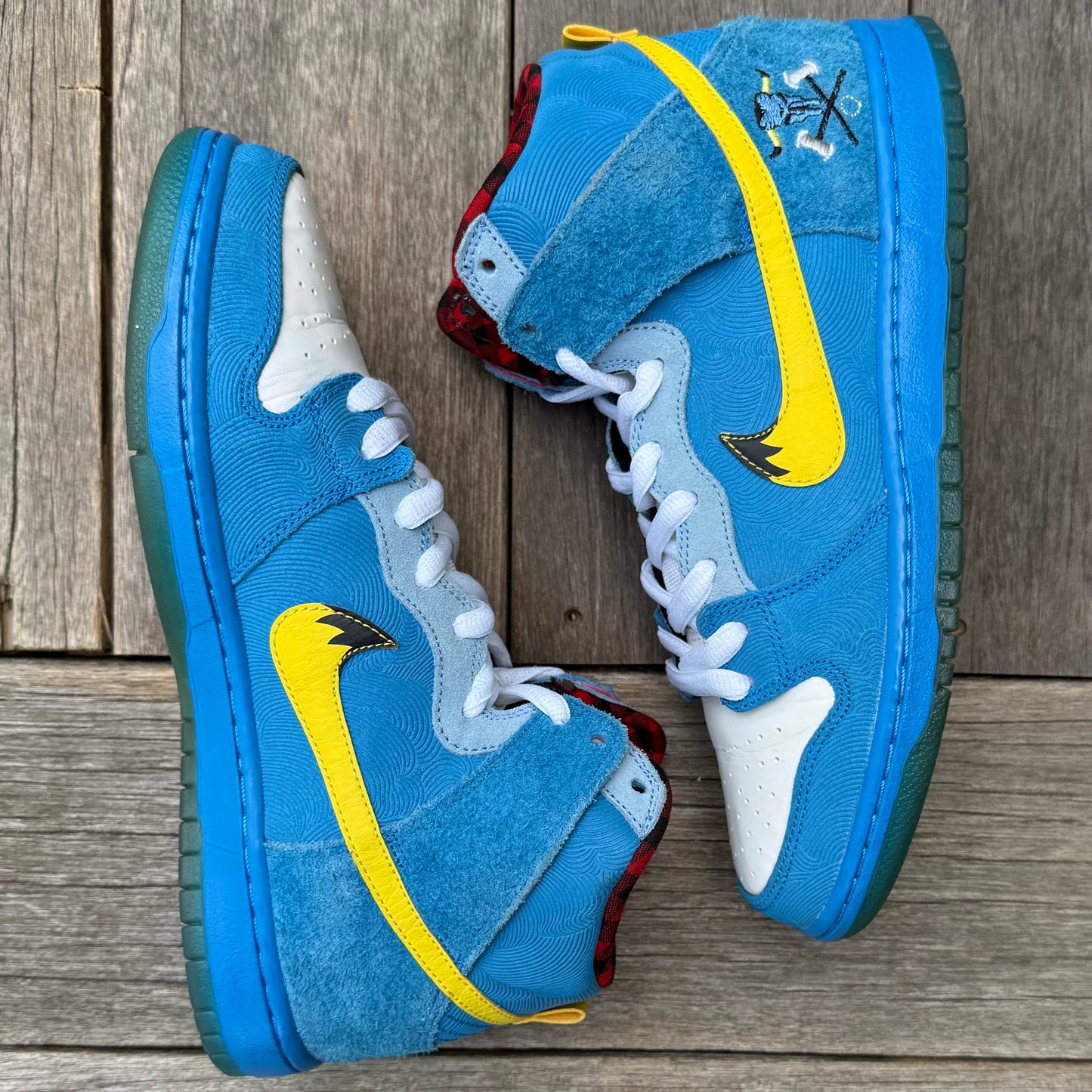 Nike SB Dunk High Familia Blue Ox Size 9.5