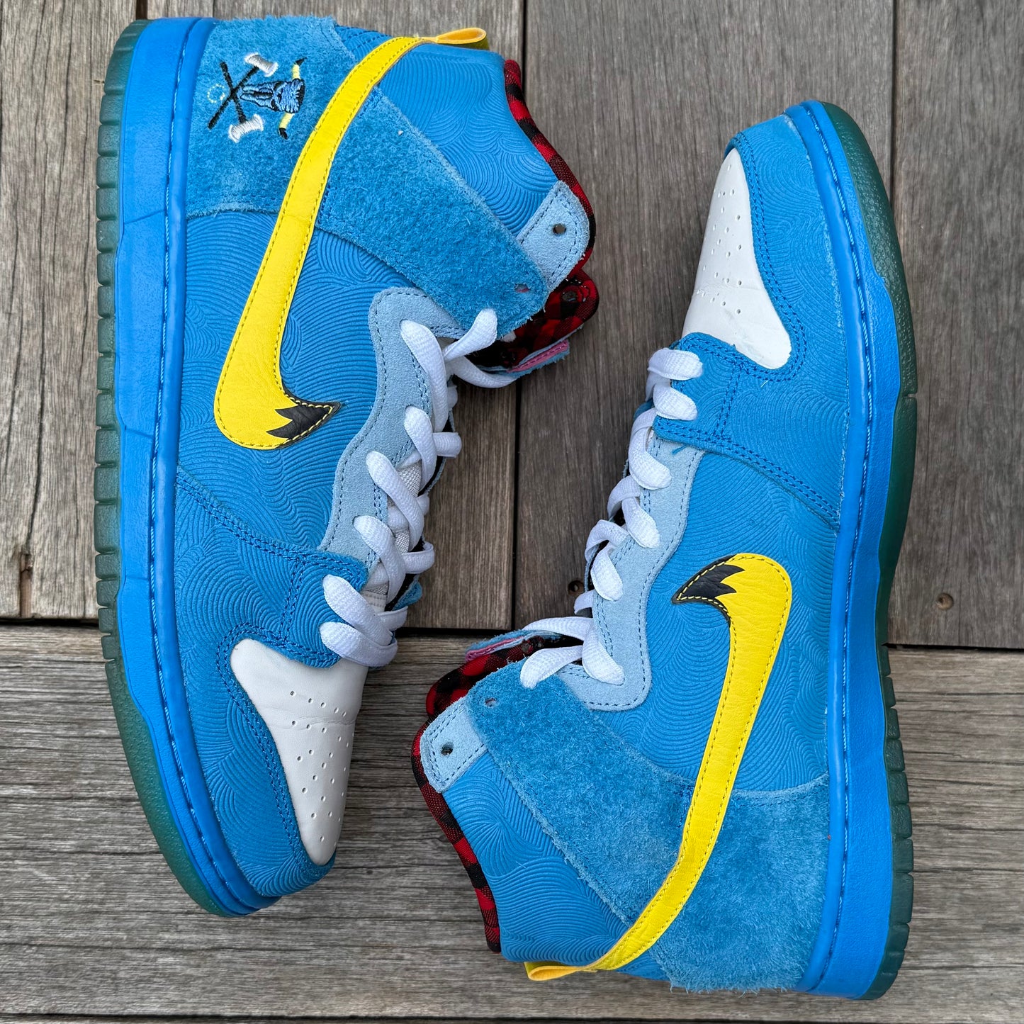 Nike SB Dunk High Familia Blue Ox Size 9.5