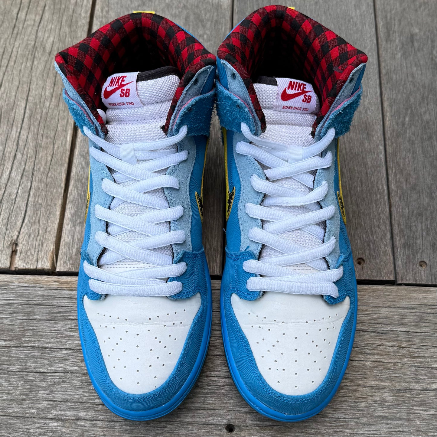 Nike SB Dunk High Familia Blue Ox Size 9.5