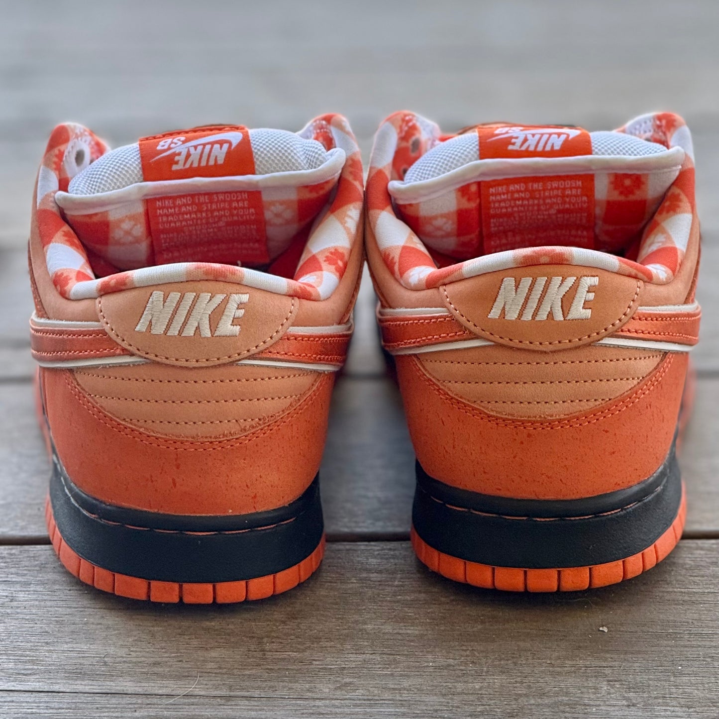 Nike SB Dunk Low Orange Lobster Size 11