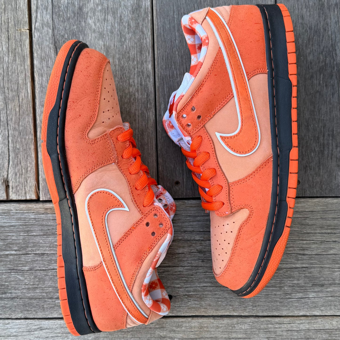 Nike SB Dunk Low Orange Lobster Size 11