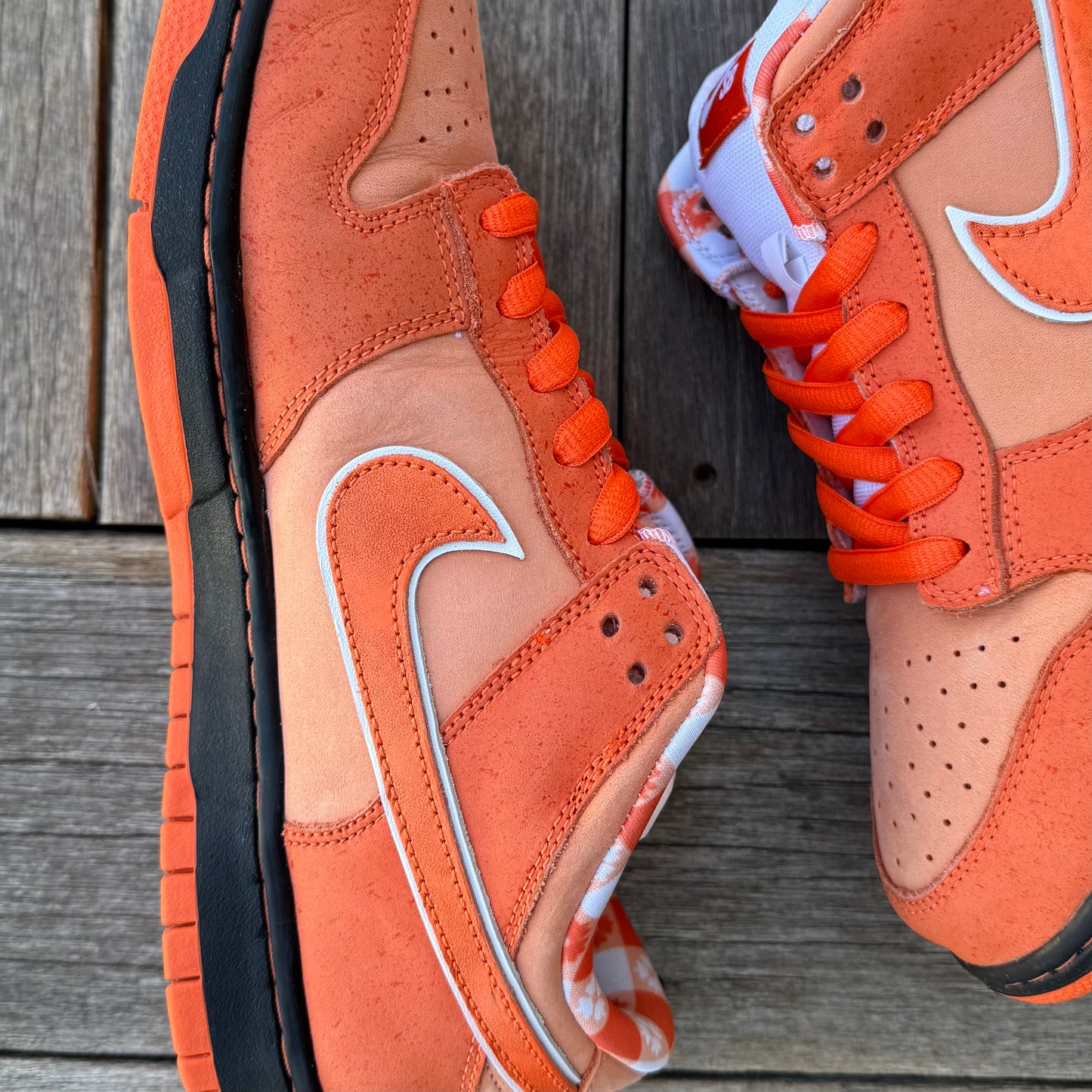 Nike SB Dunk Low Orange Lobster Size 11