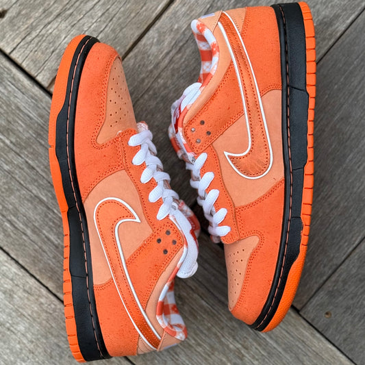 Nike SB Dunk Low Orange Lobster Size 9
