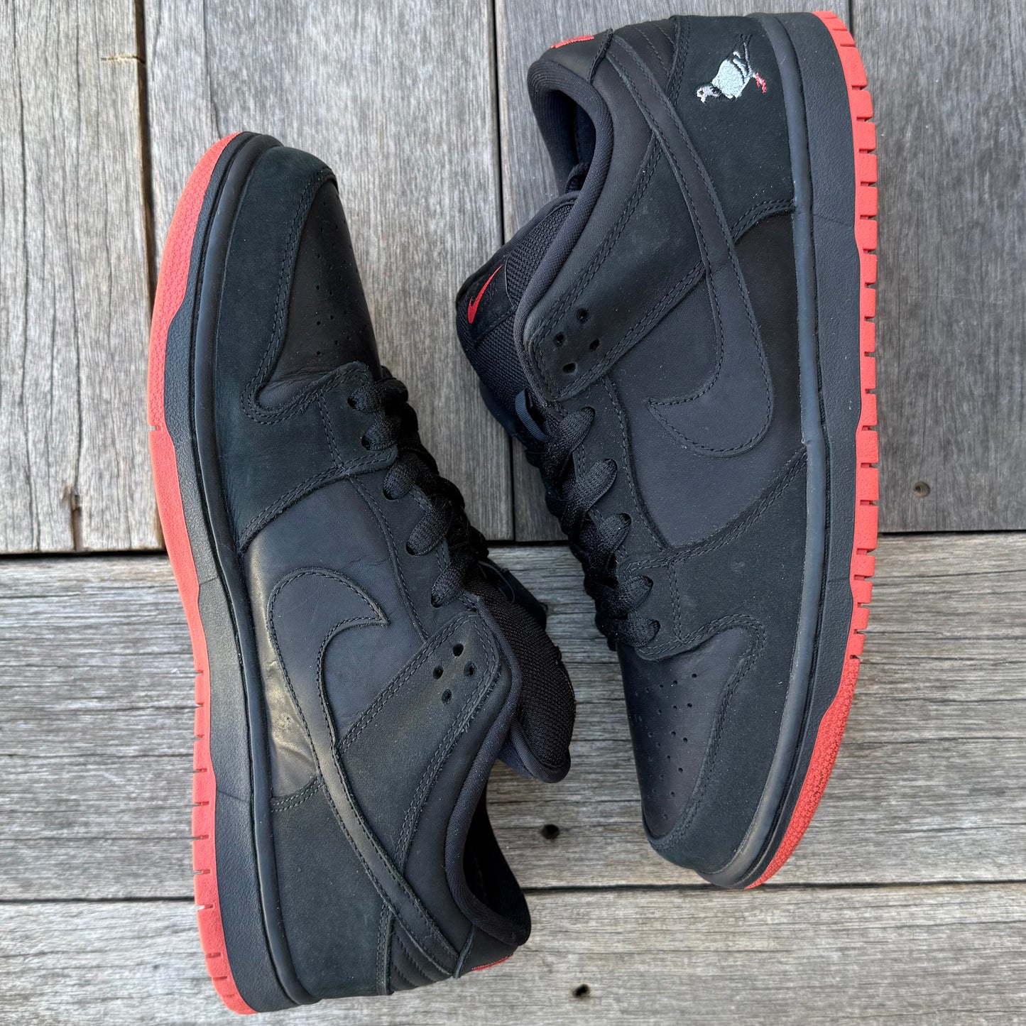 Nike SB Dunk Low Black Pigeon Size 11.5