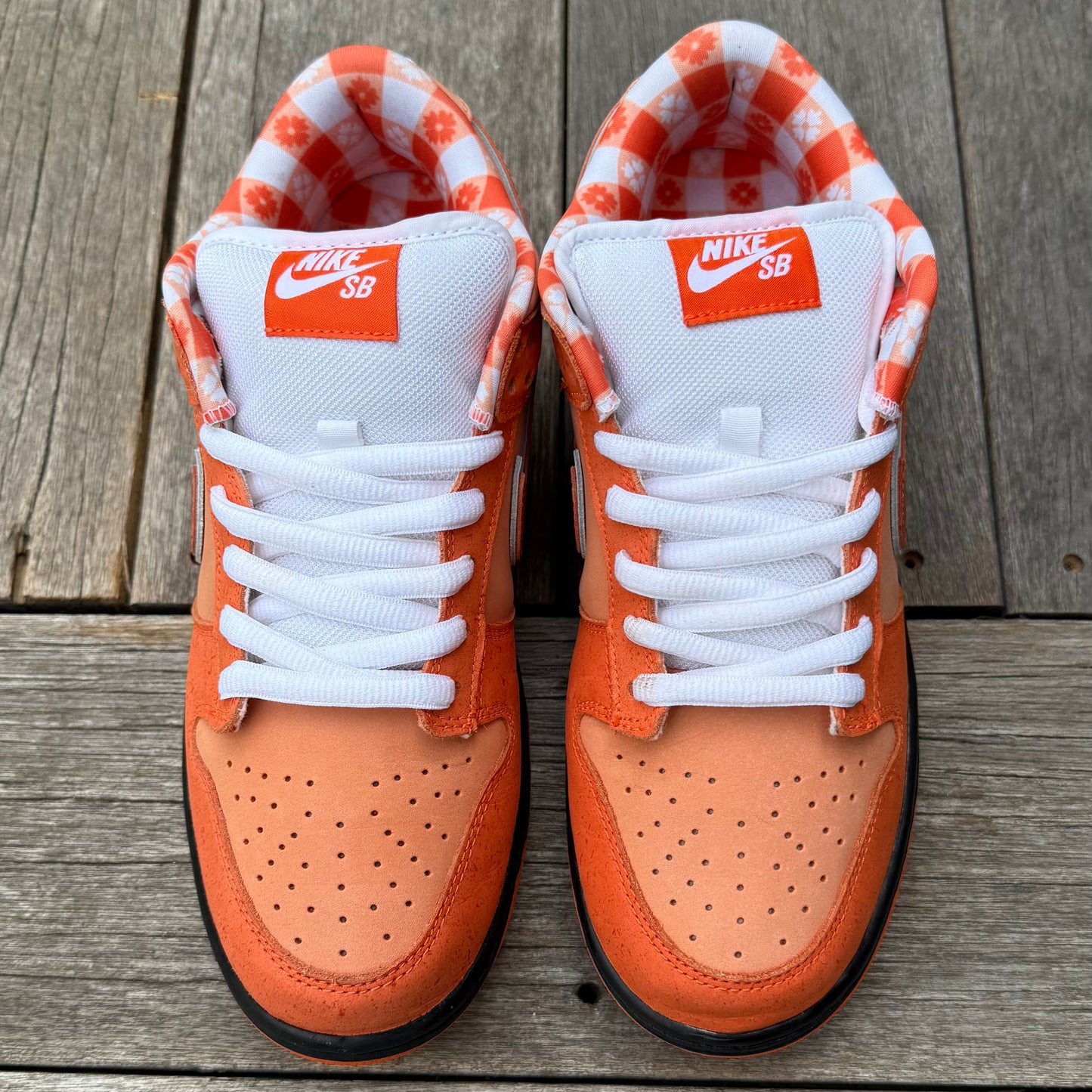 Nike SB Dunk Low Orange Lobster Size 9