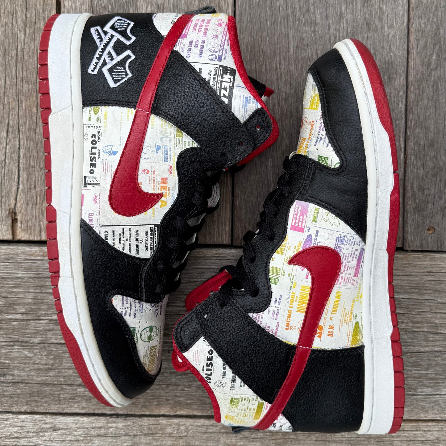 Nike Dunk High Lucha Libre Size 8.5