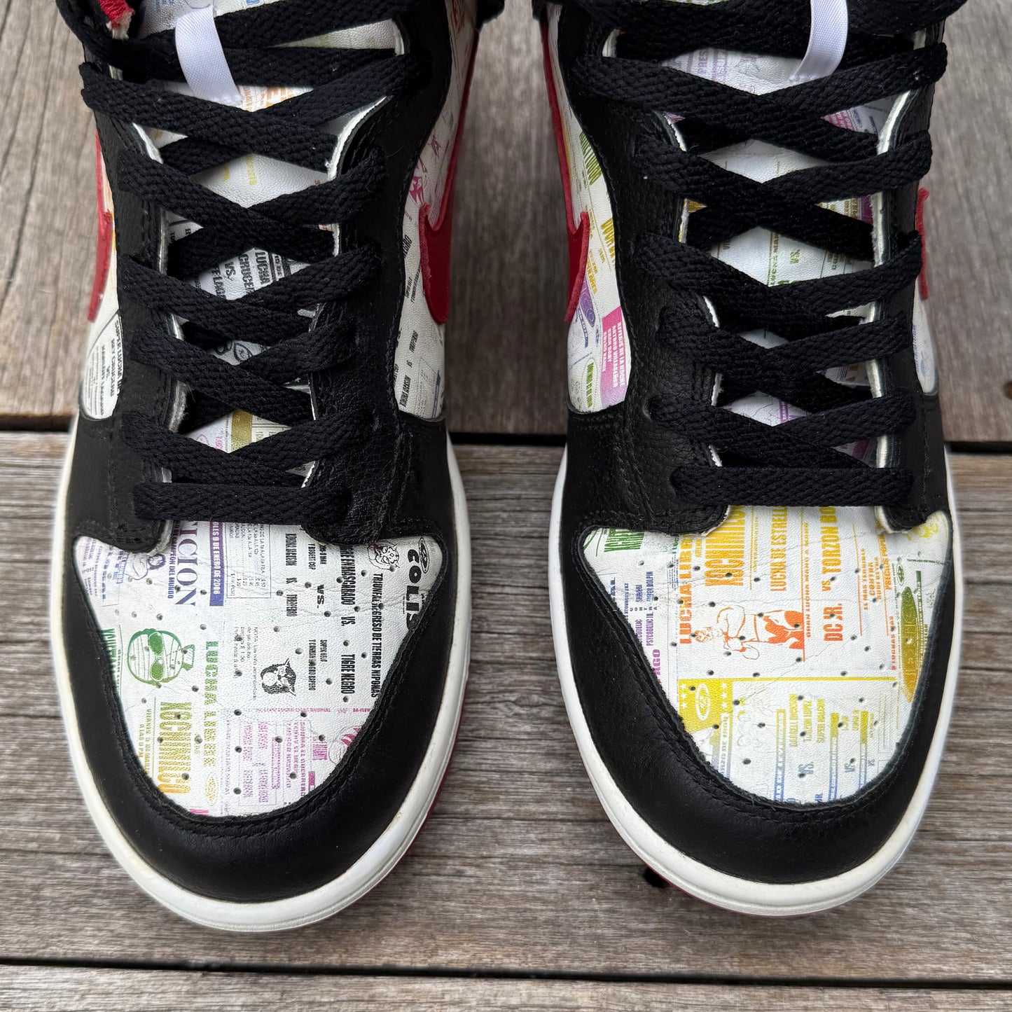Nike Dunk High Lucha Libre Size 8.5