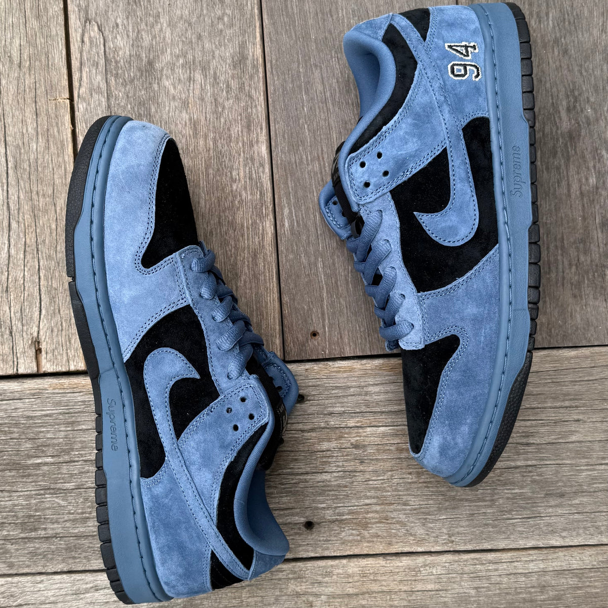 Nike SB Dunk Low Supreme ‘94 Ocean Fog Size 12