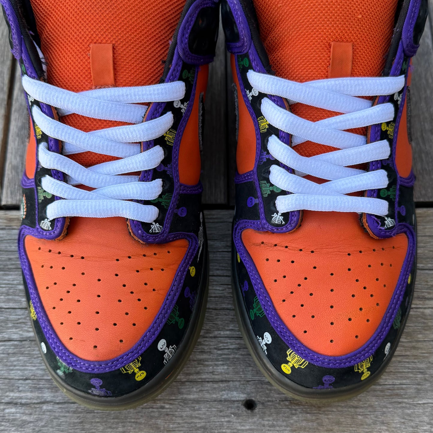 Nike SB Dunk Low Day of the Dead (DOTD) FTSS SAMPLE Size 9