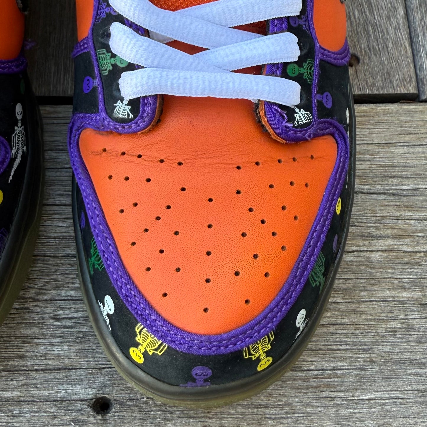 Nike SB Dunk Low Day of the Dead (DOTD) FTSS SAMPLE Size 9