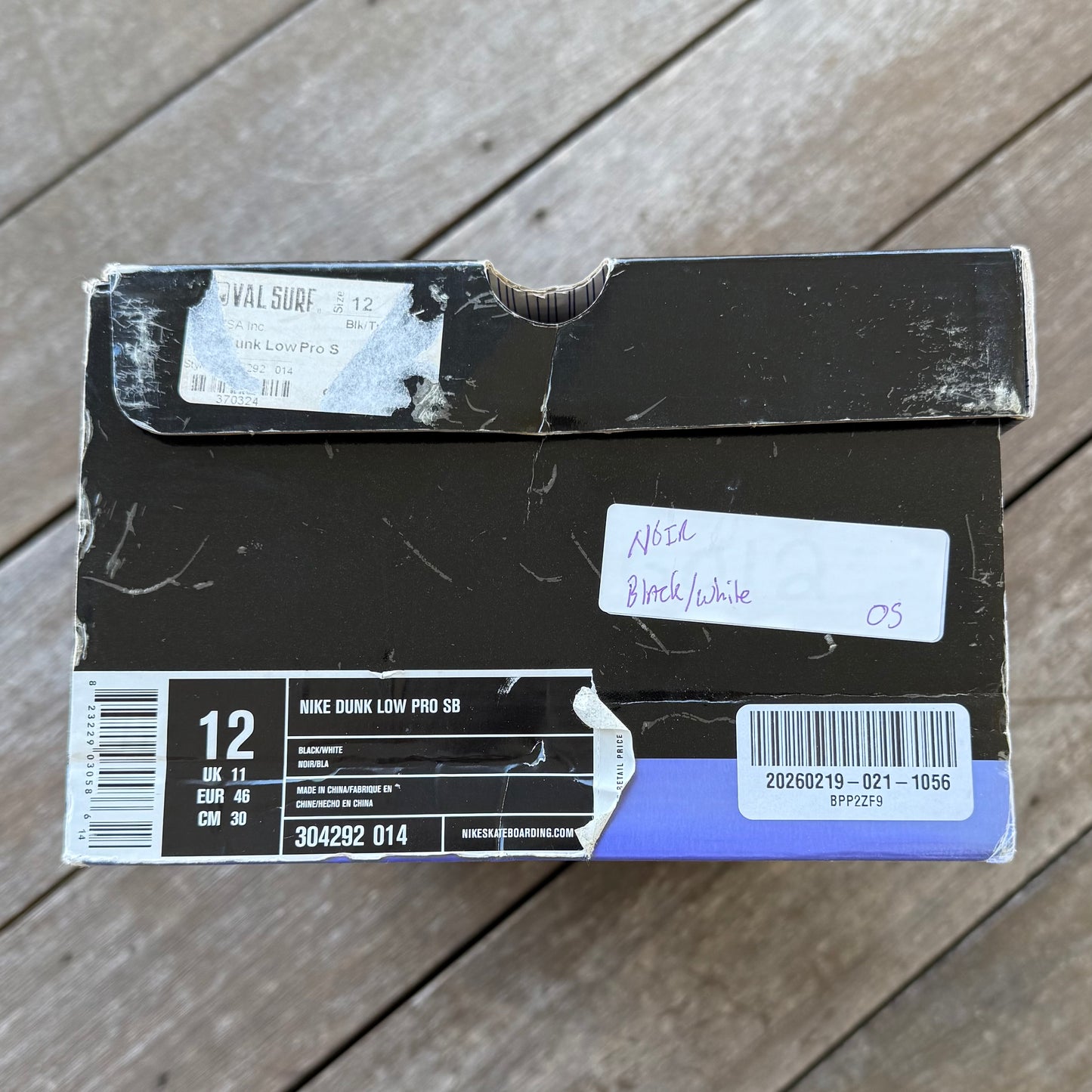 Nike SB Dunk Low Weiger Size 12