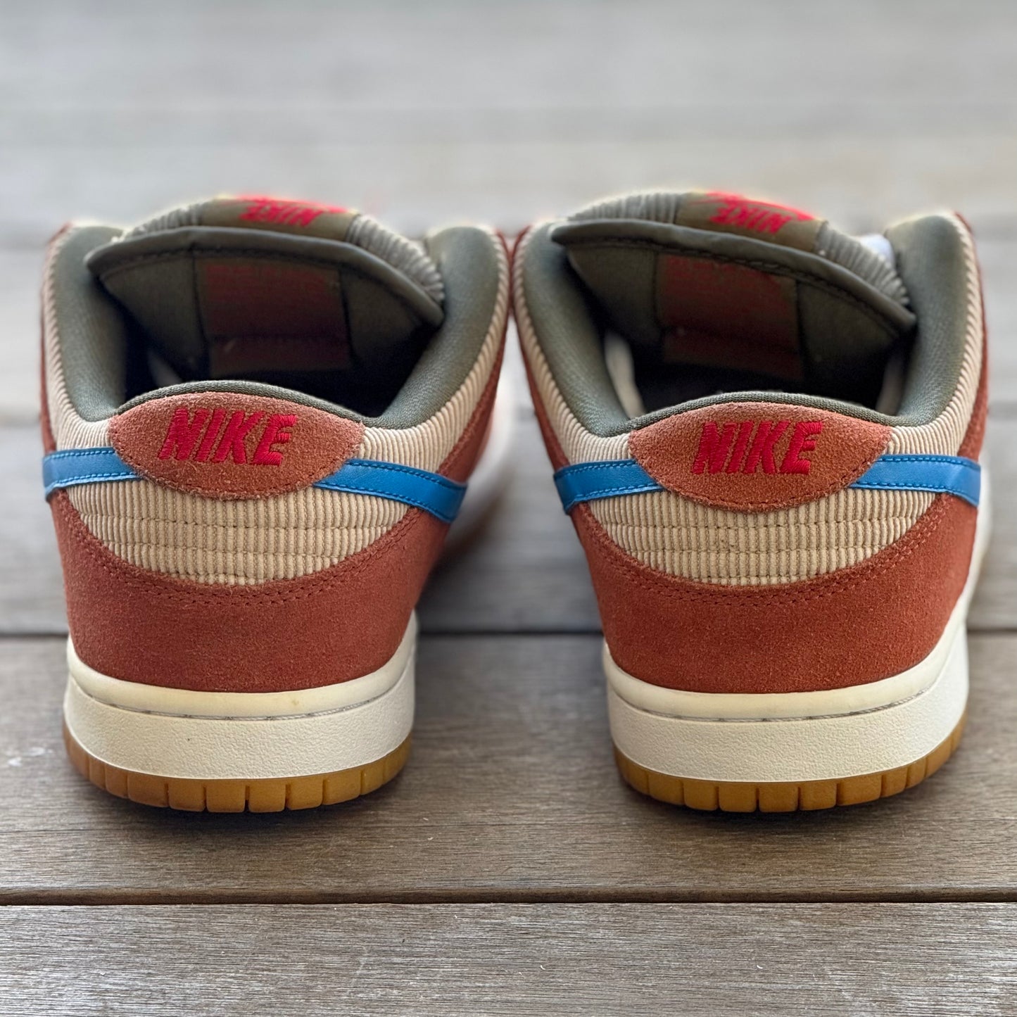 Nike SB Dunk Low Dusty Peach Corduroy Size 8.5