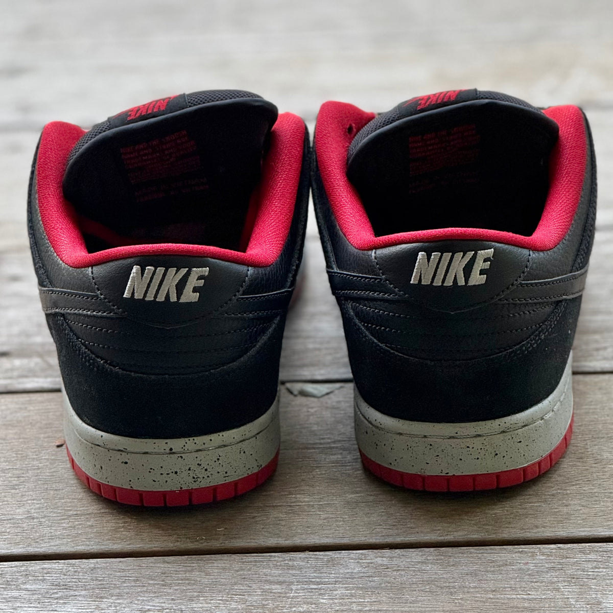 Nike SB Dunk Low Black Cement Size 11
