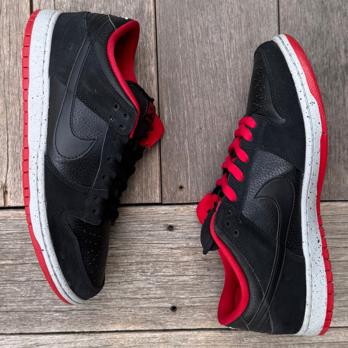 Nike SB Dunk Low Black Cement Size 11