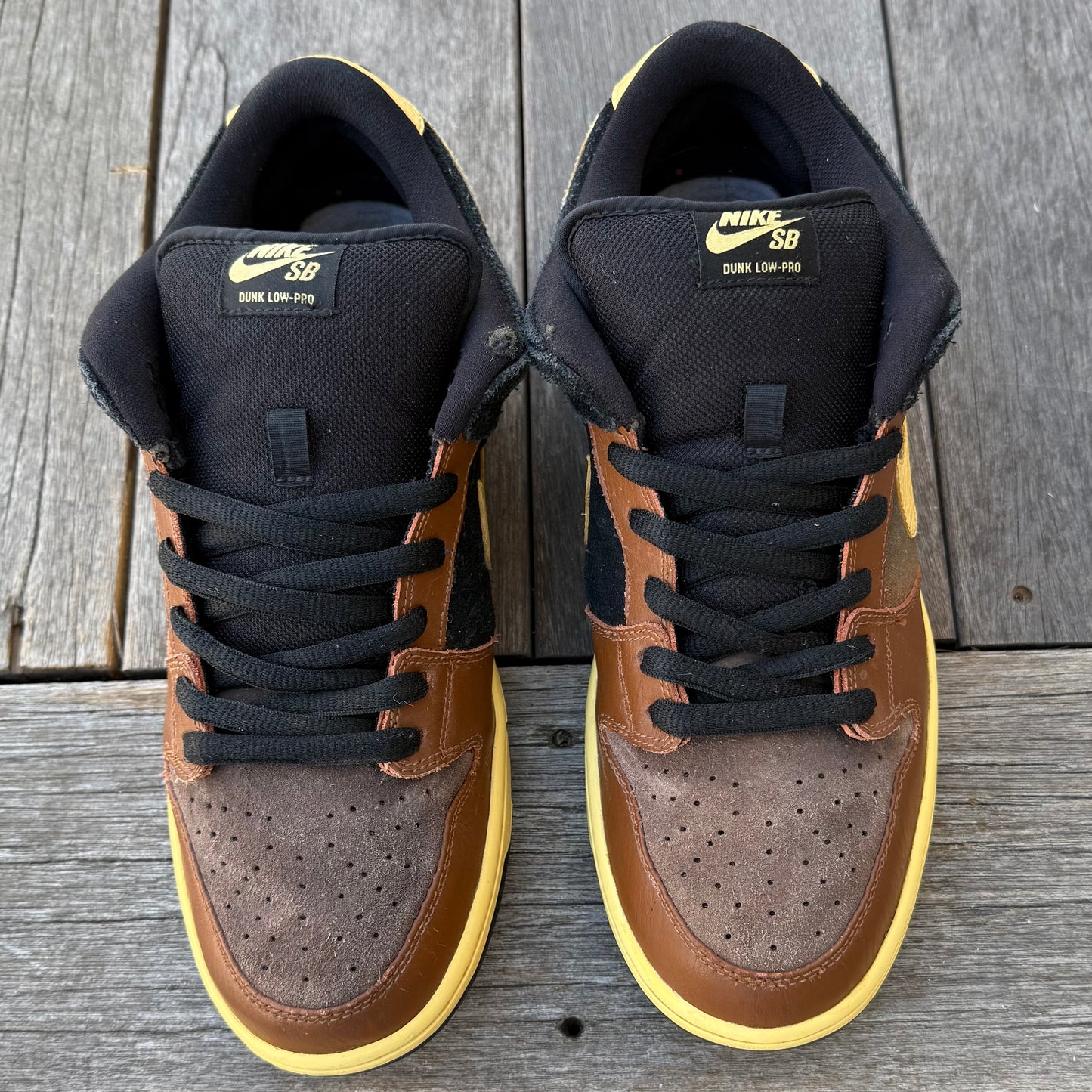 Nike SB Dunk Low Black & Tan Size 11.5