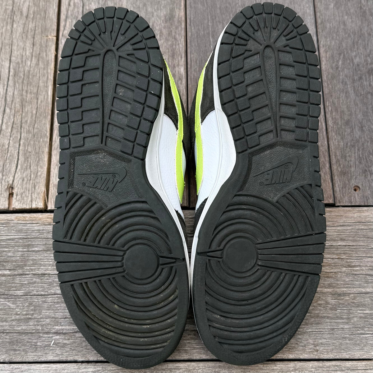Nike Dunk Low 6.0 Dark Army Volt Size 10